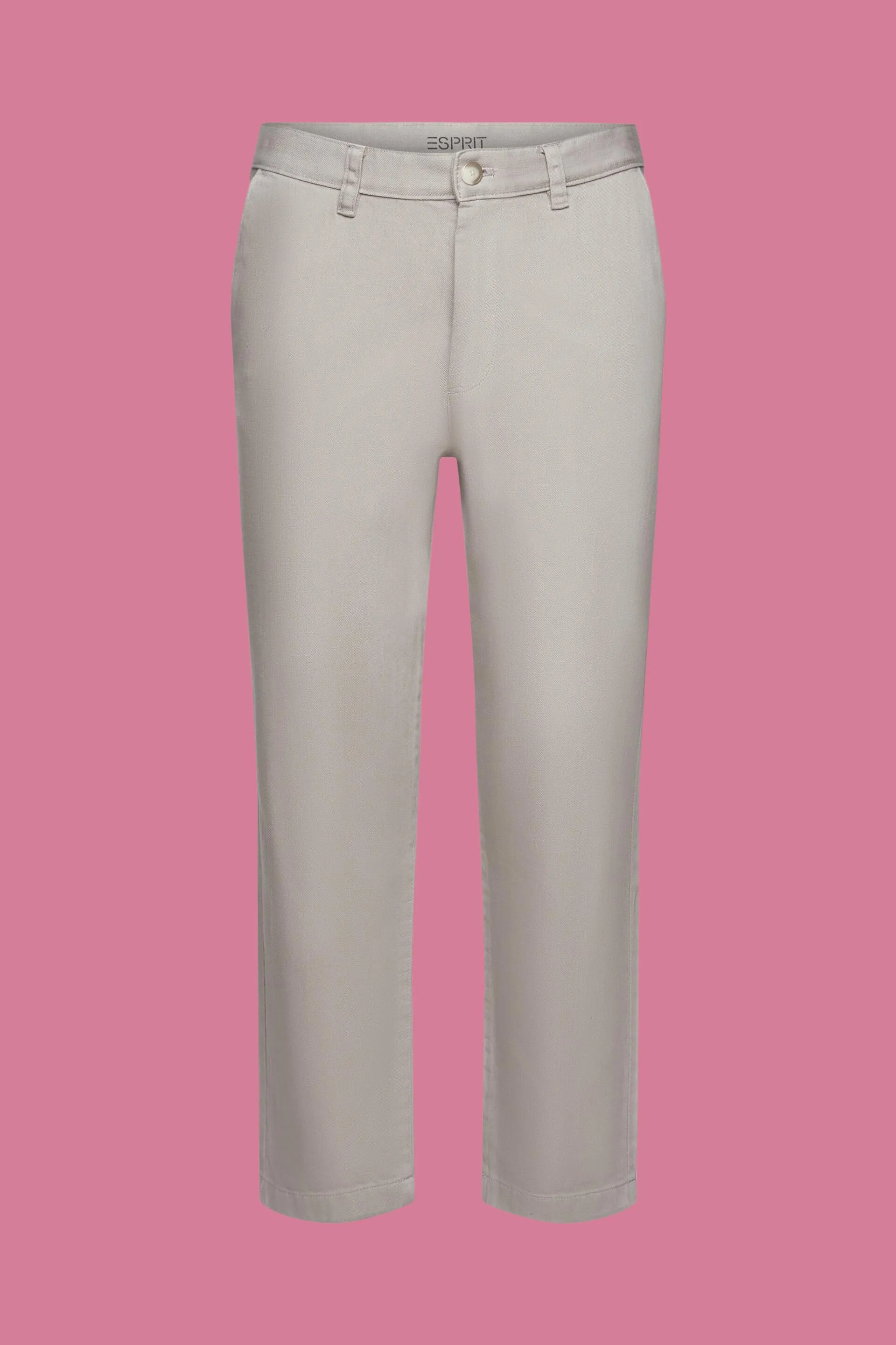 Pantaloni in cotone, taglio ampio tapered