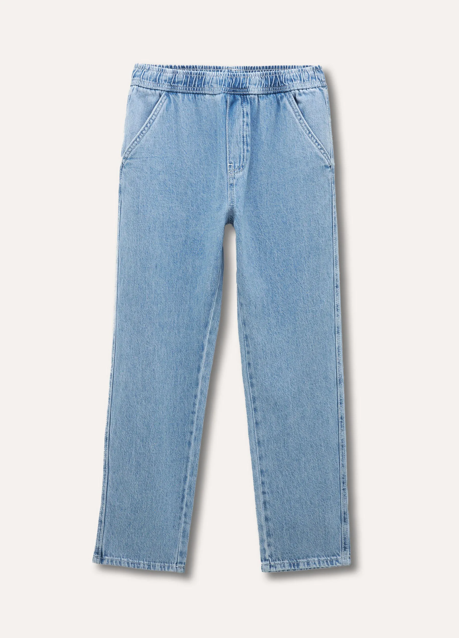 Pantaloni in denim di cotone ragazzo