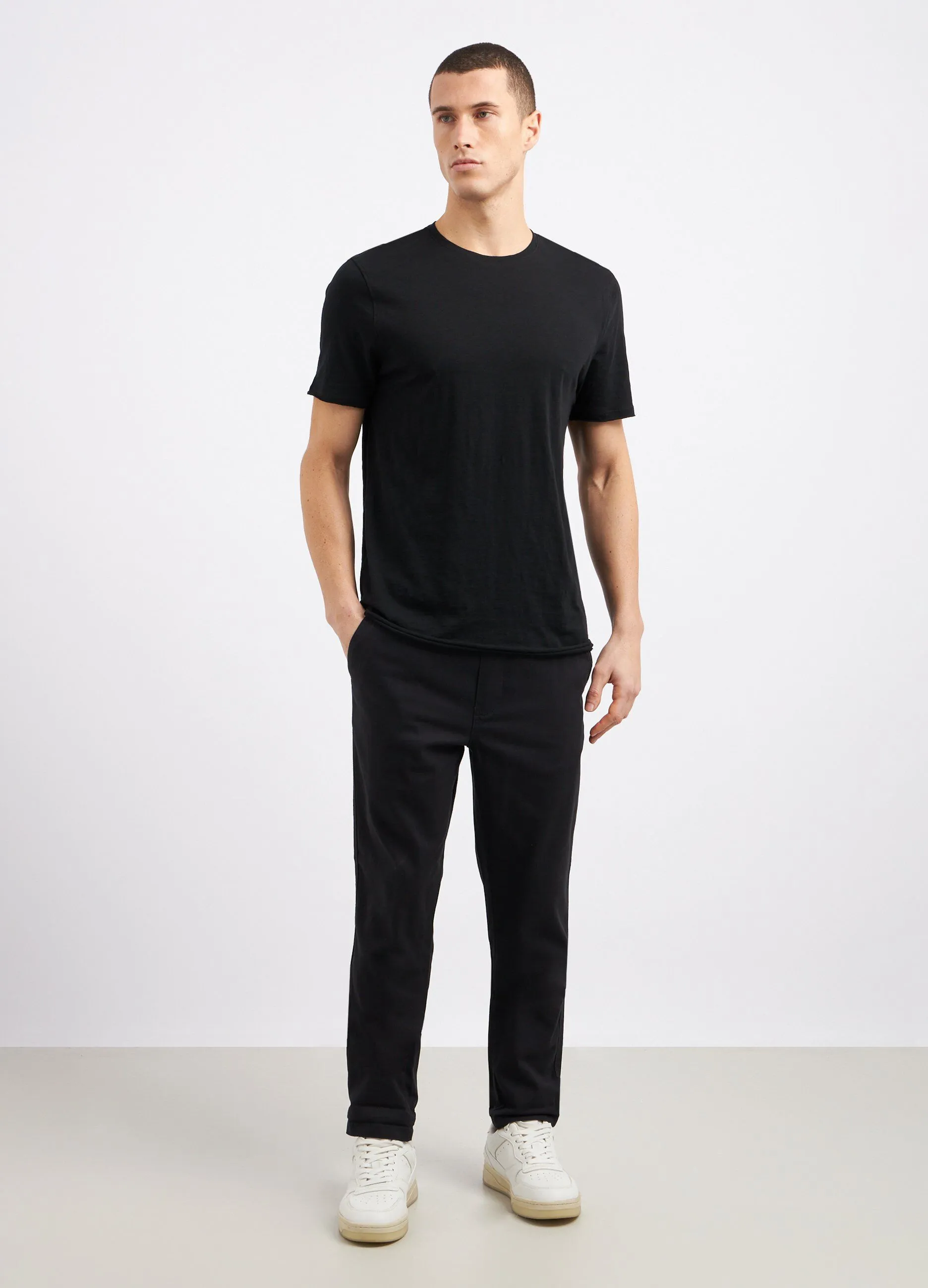 Pantaloni in puro cotone uomo