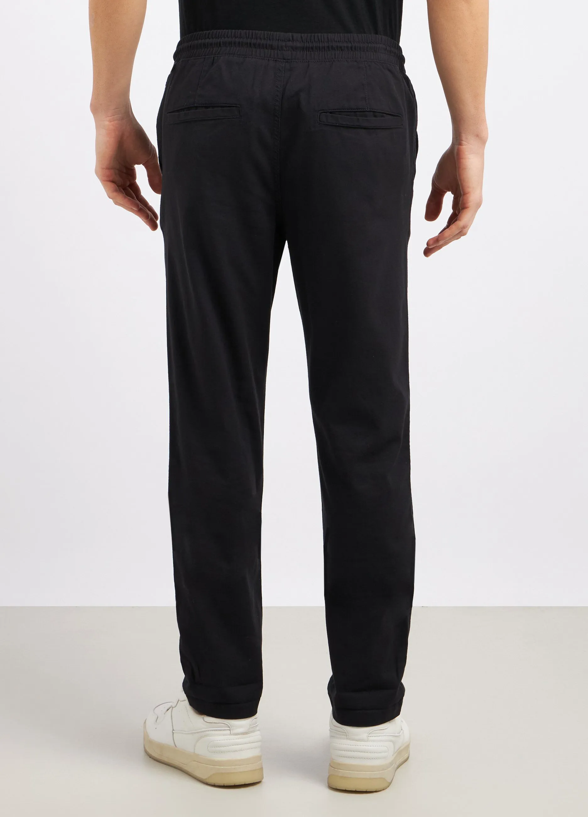 Pantaloni in puro cotone uomo