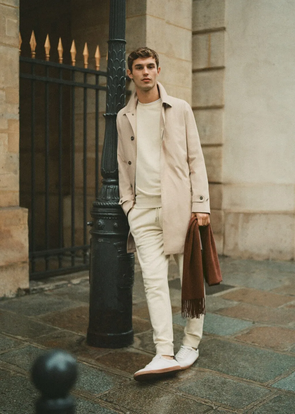 Pantaloni jogger cotone