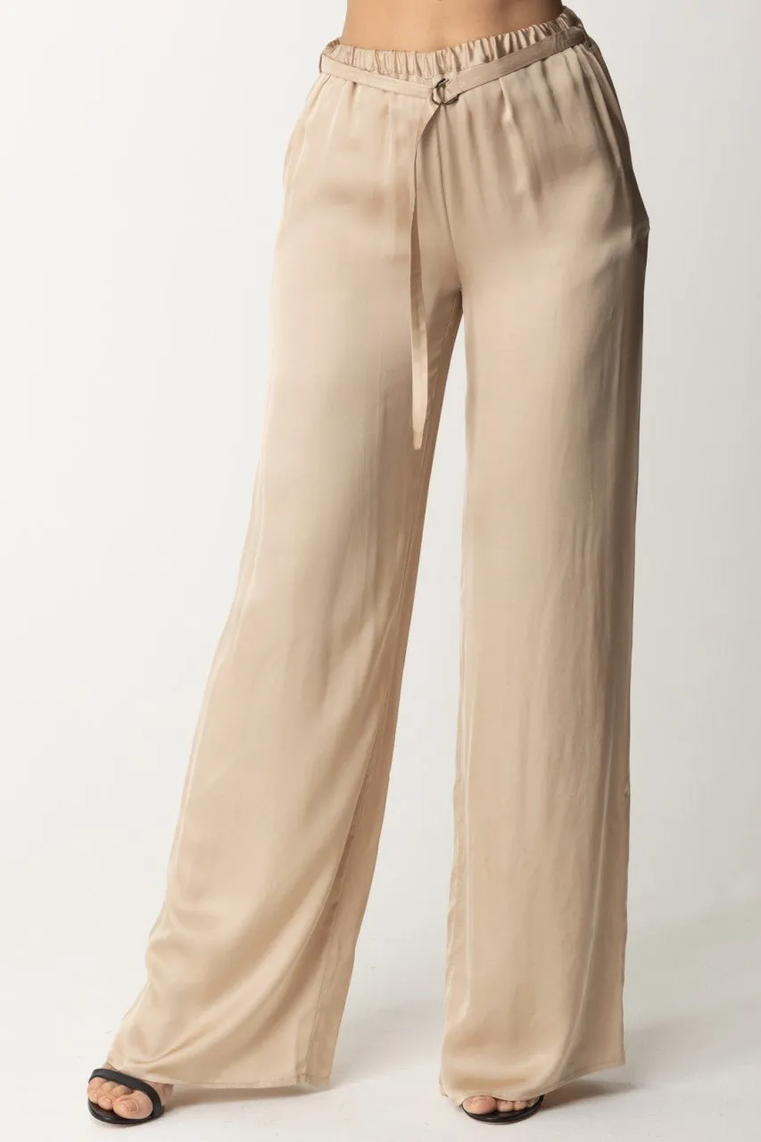 Pantaloni over in raso fluido Marys Calce