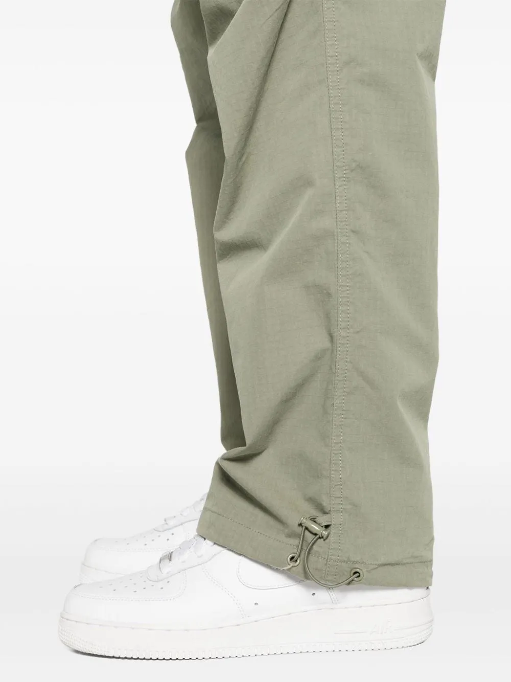 Pantaloni Parachute in verde - uomo