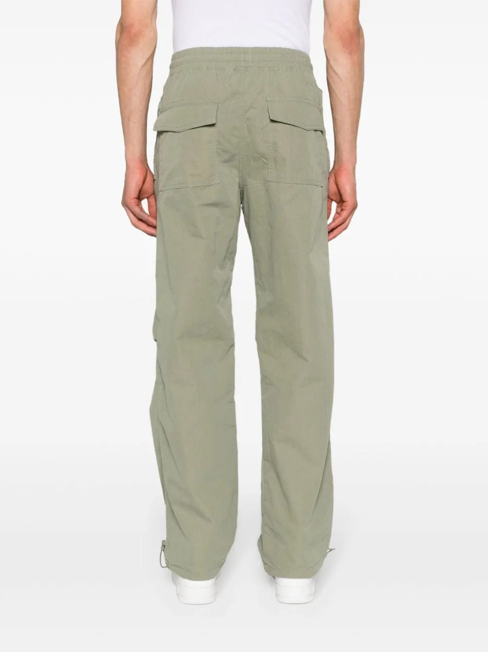 Pantaloni Parachute in verde - uomo