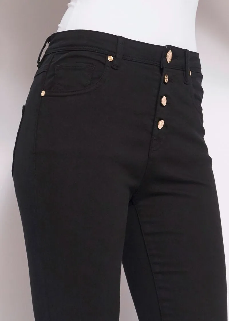 Pantaloni straight cropped