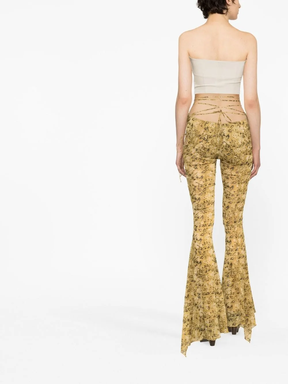 Pantaloni svasati glimmer in multicolore - donna
