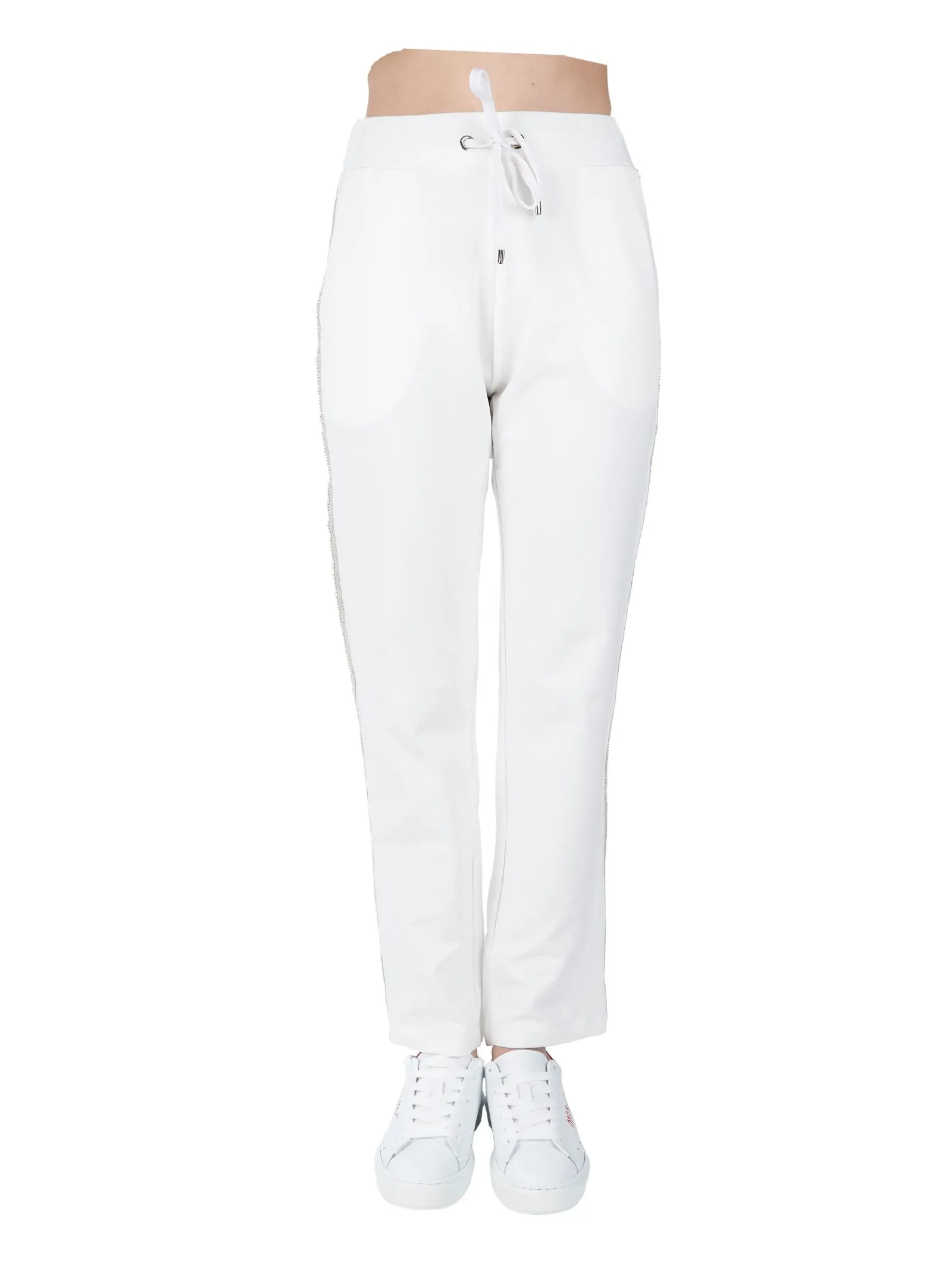 PANTALONI TUTA IN MISTO COTONE
