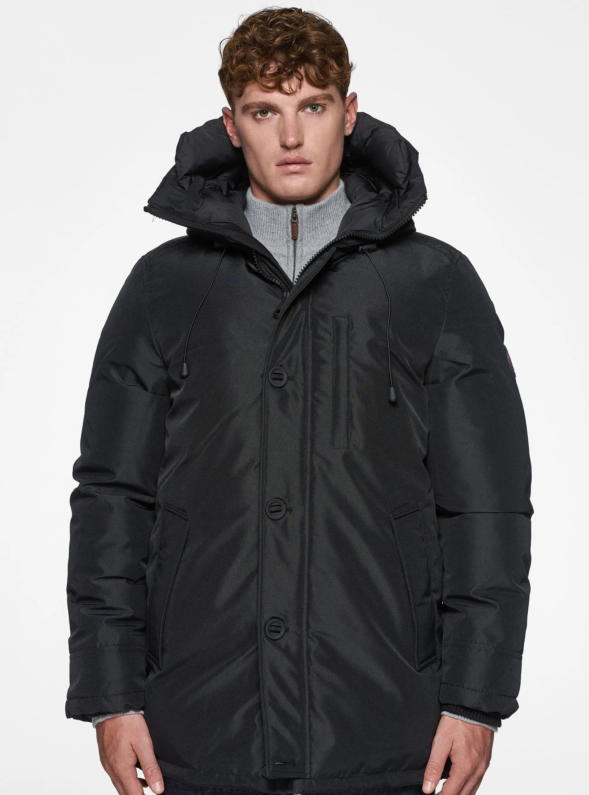 Parka tecnico imbottito