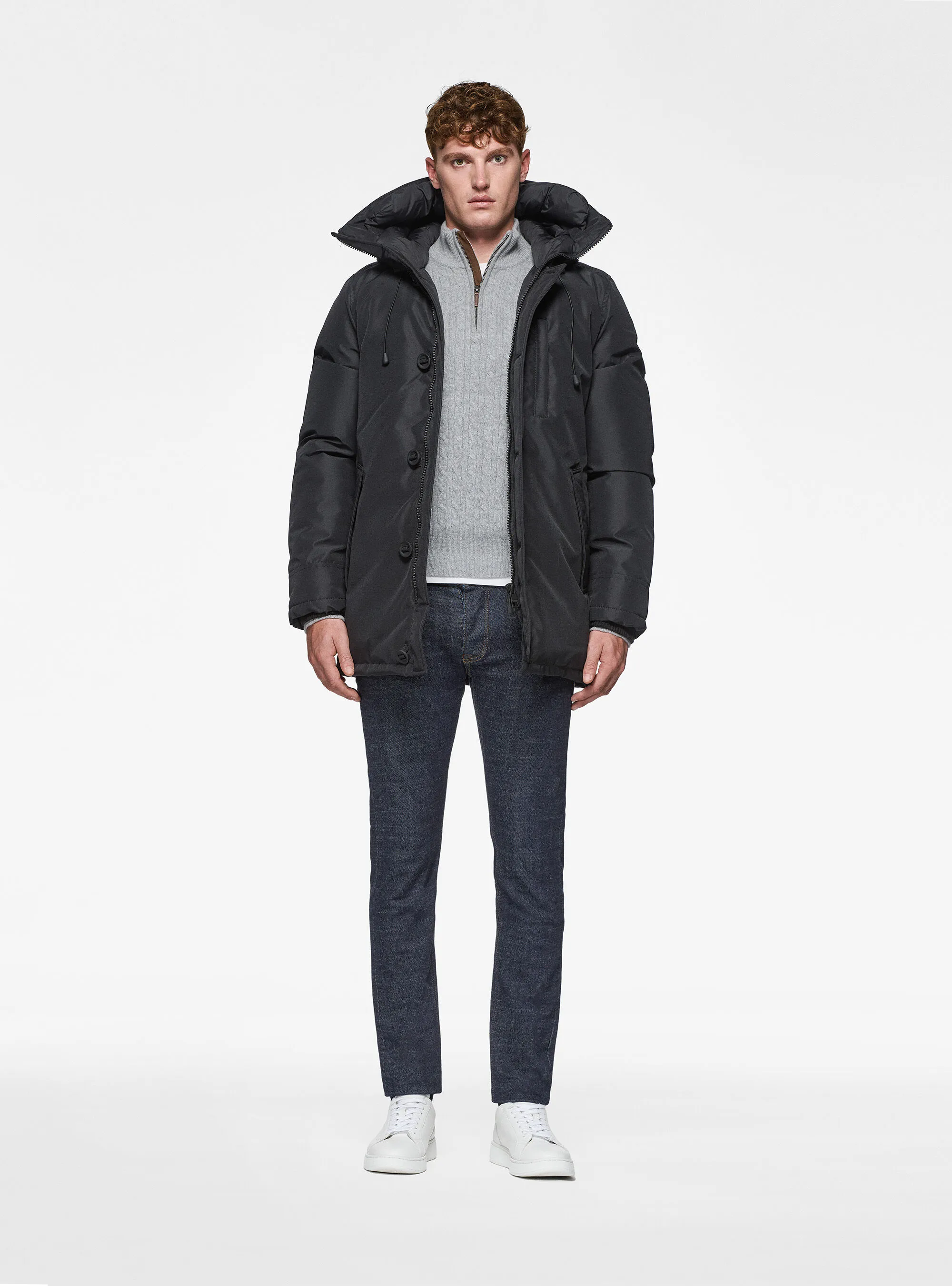 Parka tecnico imbottito
