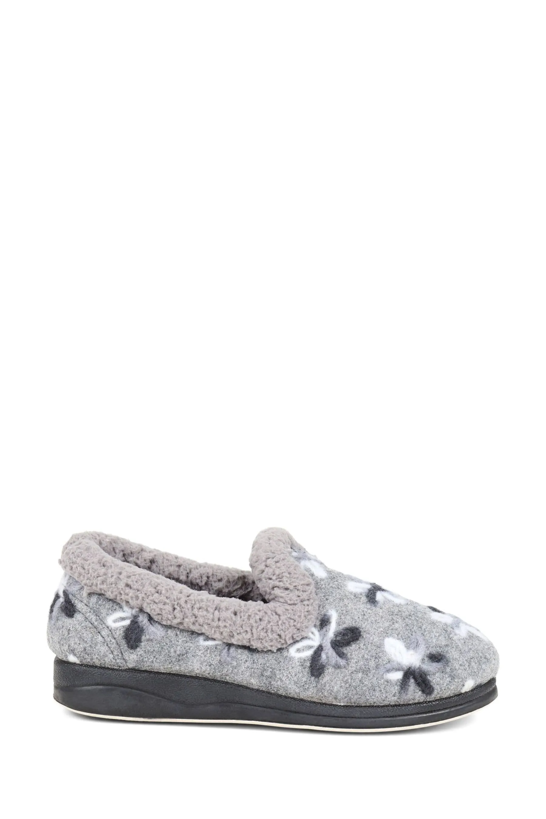Pavers Grigio - Pantofole con fodera in pile