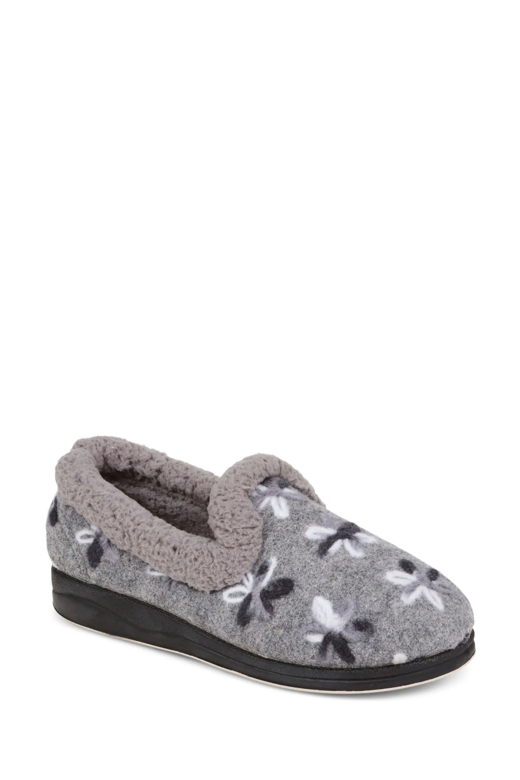 Pavers Grigio - Pantofole con fodera in pile