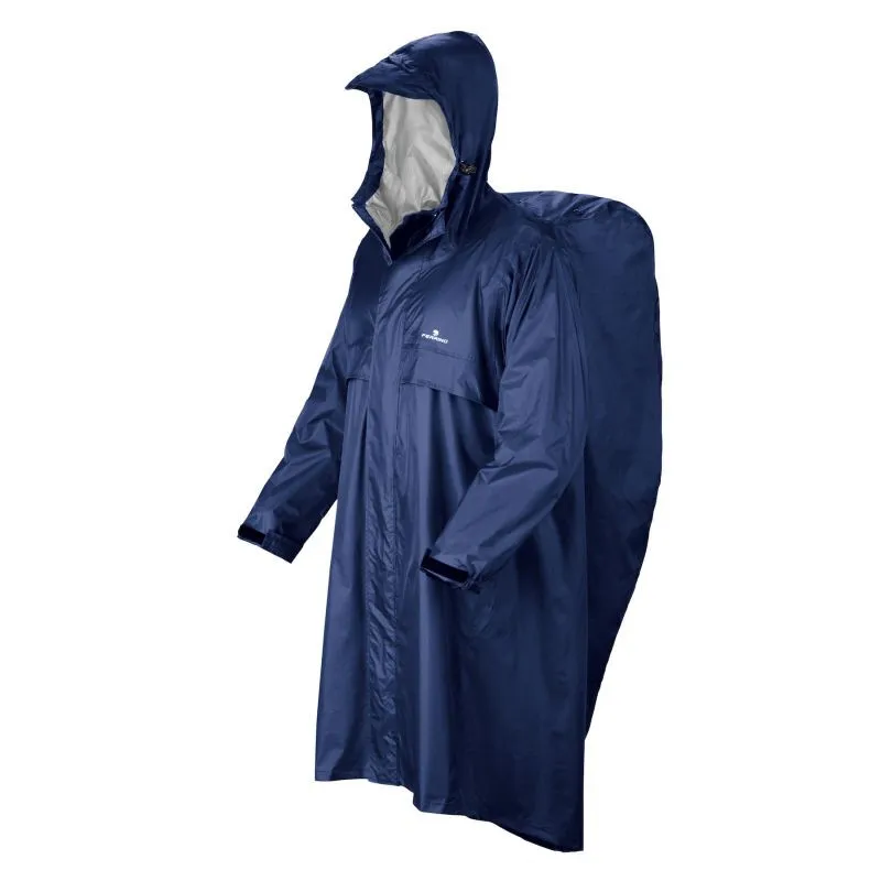 Poncho Ferrino Trekker S-M (Blu)