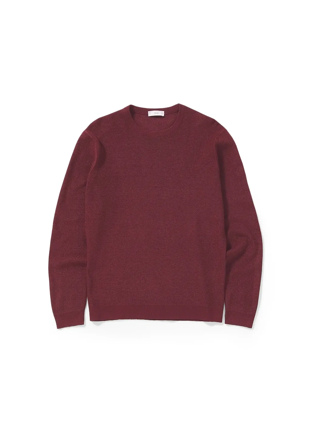 Pullover cotone testurizzato