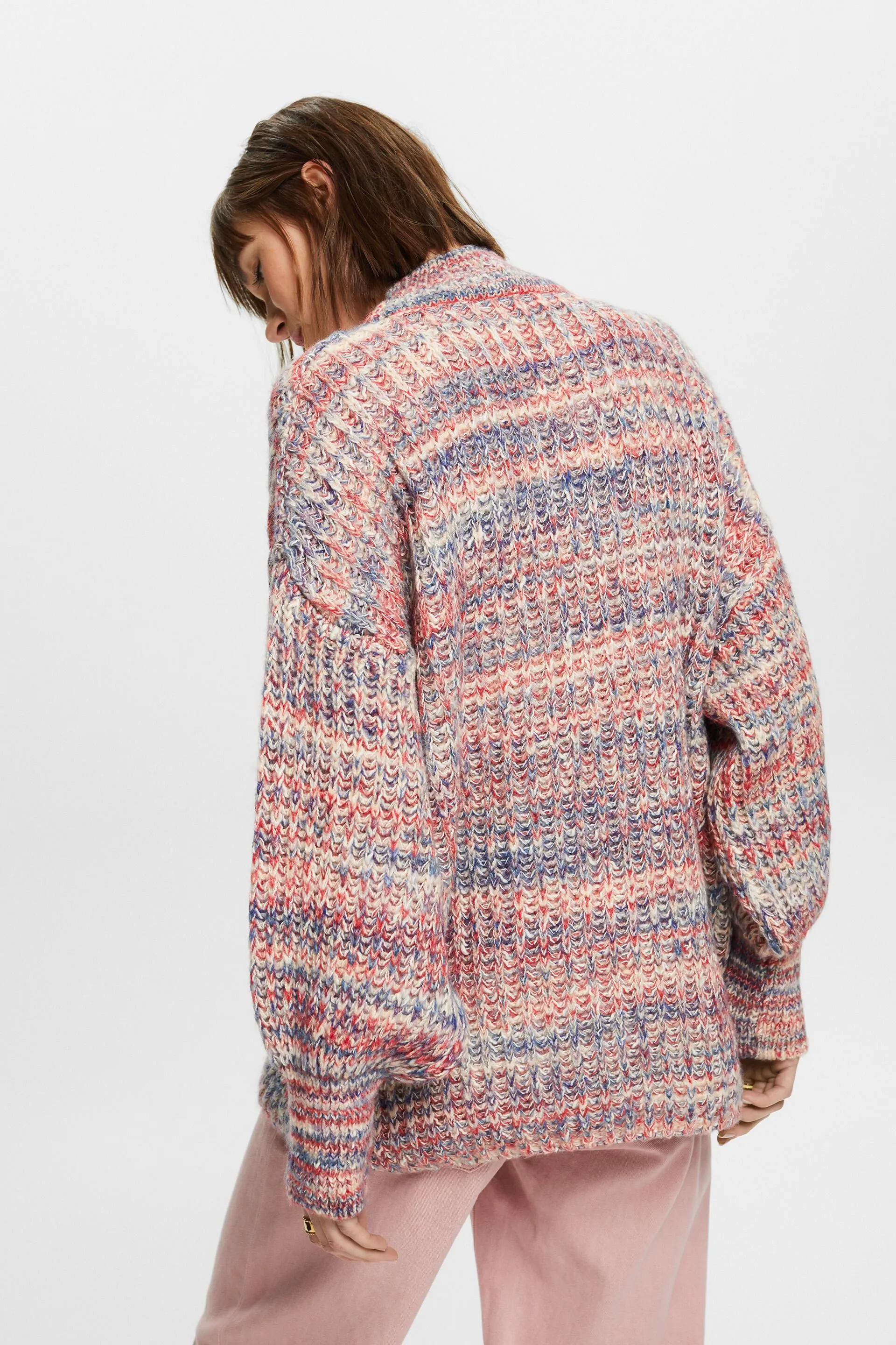 Pullover dolcevita multicolore