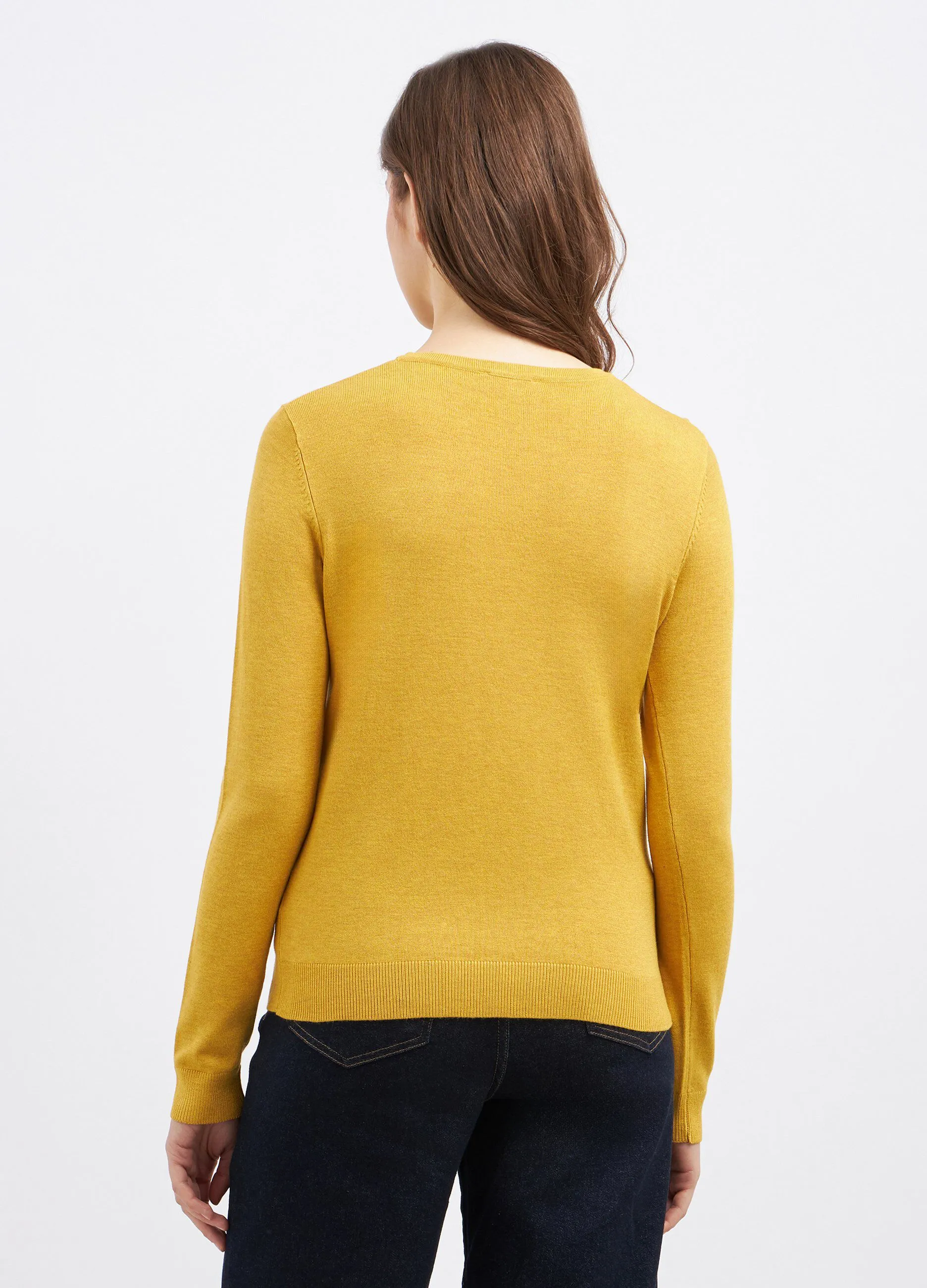 Pullover girocollo donna