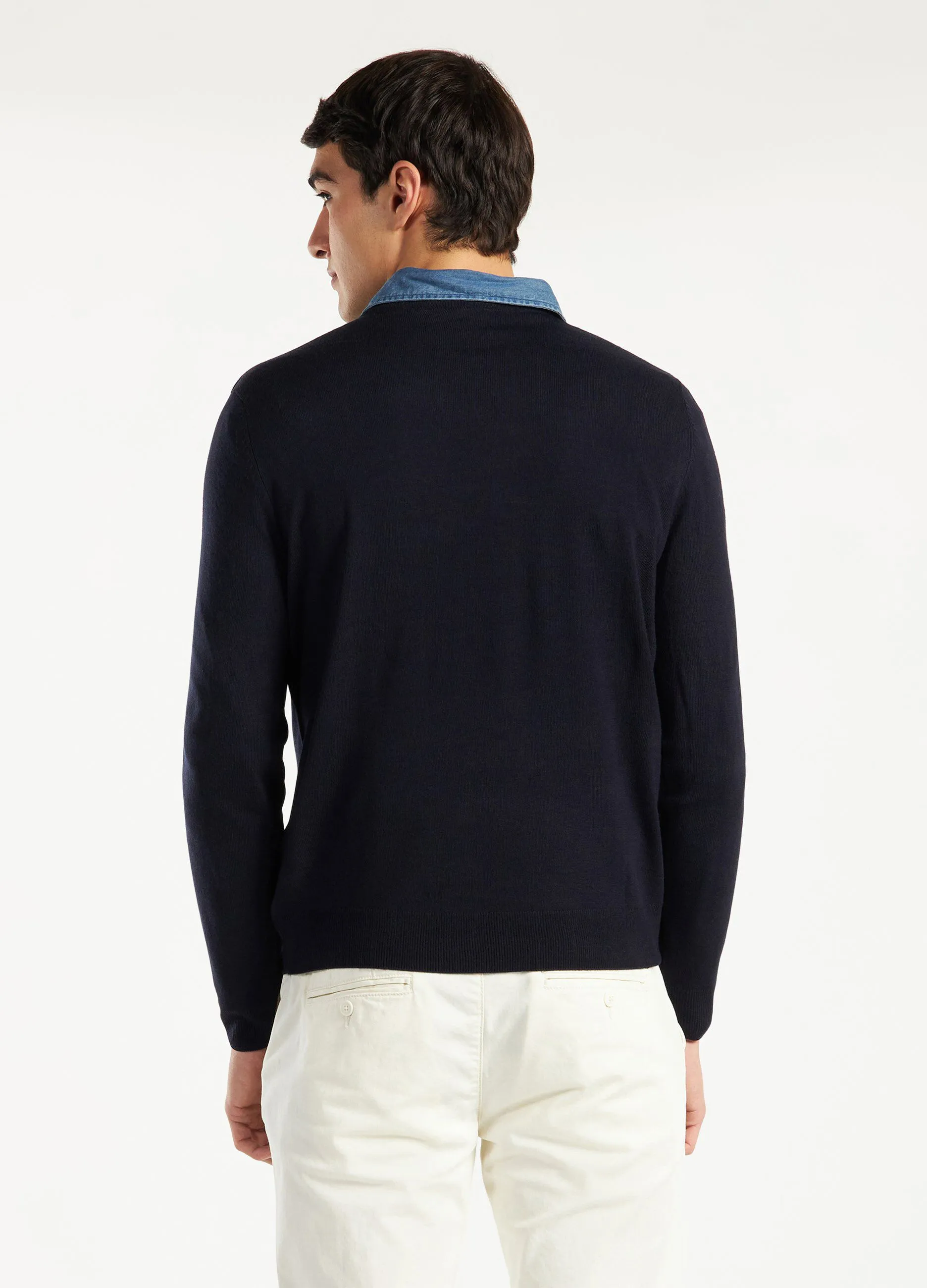 Pullover girocollo uomo