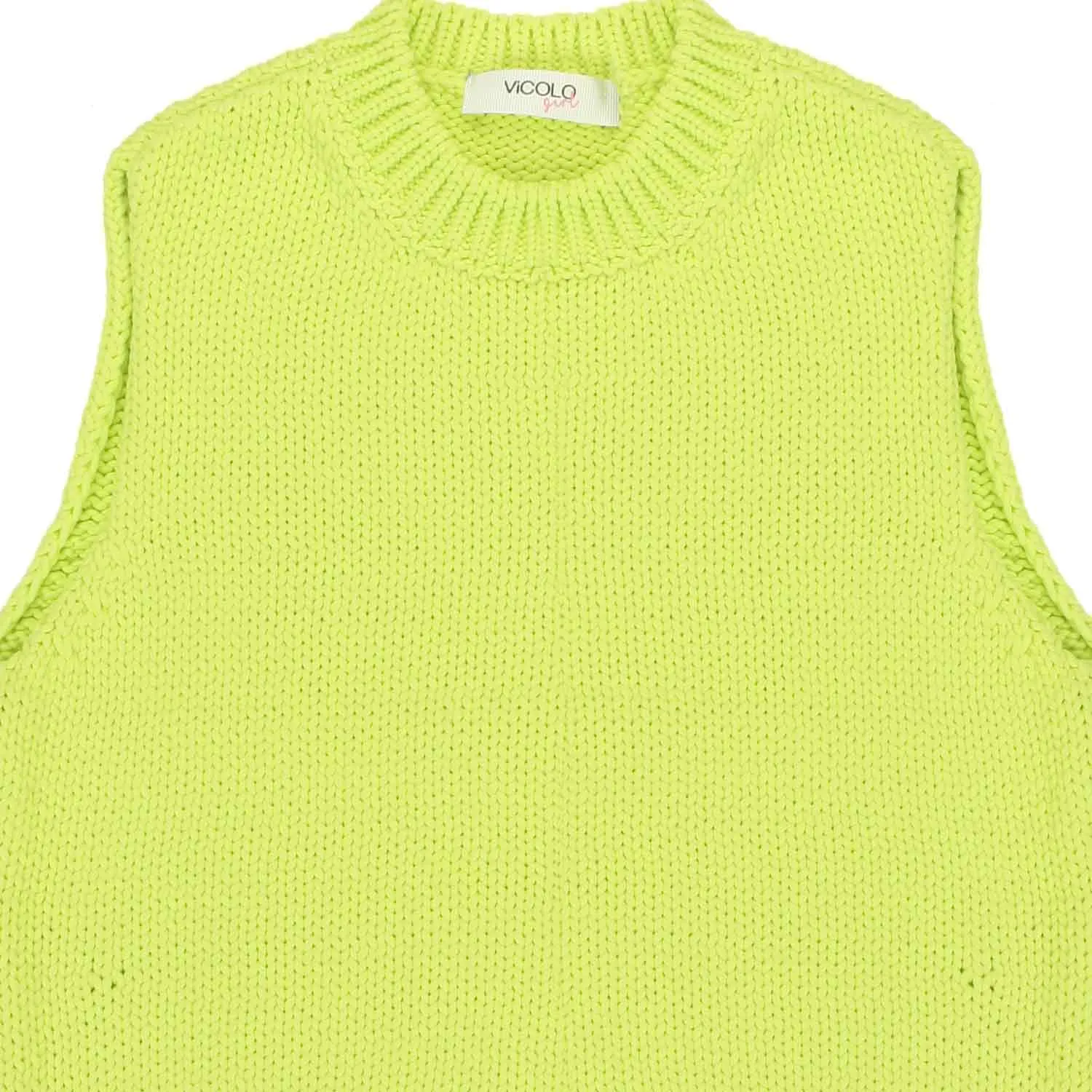 Pullover Lime Bambina Teen