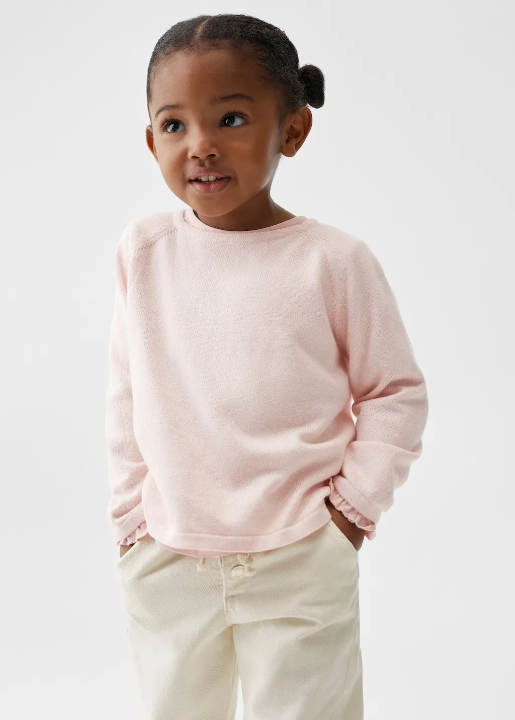Pullover melangiato cotone