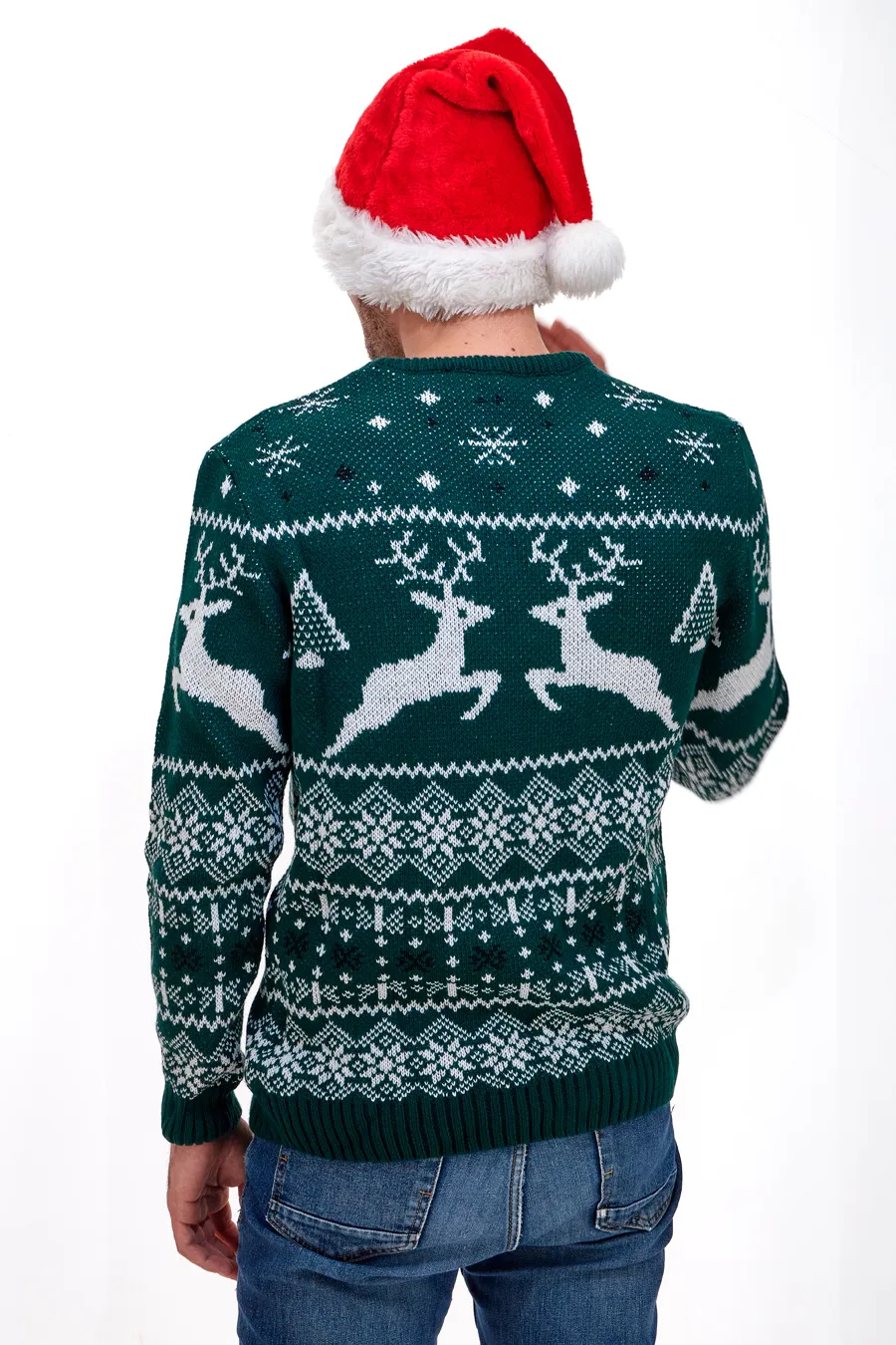 Pullover Natalizio Verde F.K. 004