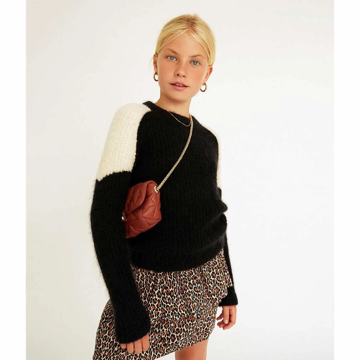 Pullover Nero Ragazza