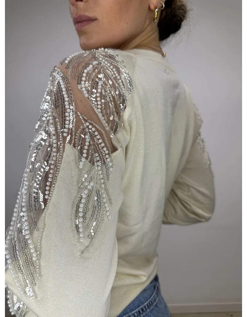 PULLOVER PRIMAVERILE GAMMY BEIGE