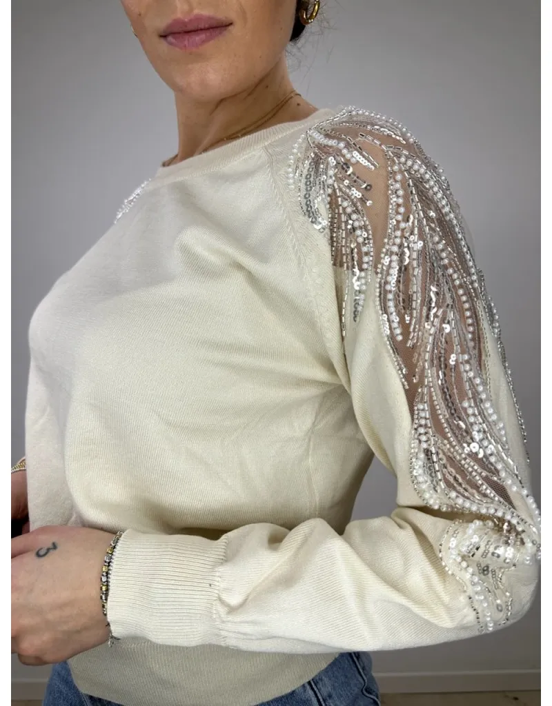 PULLOVER PRIMAVERILE GAMMY BEIGE