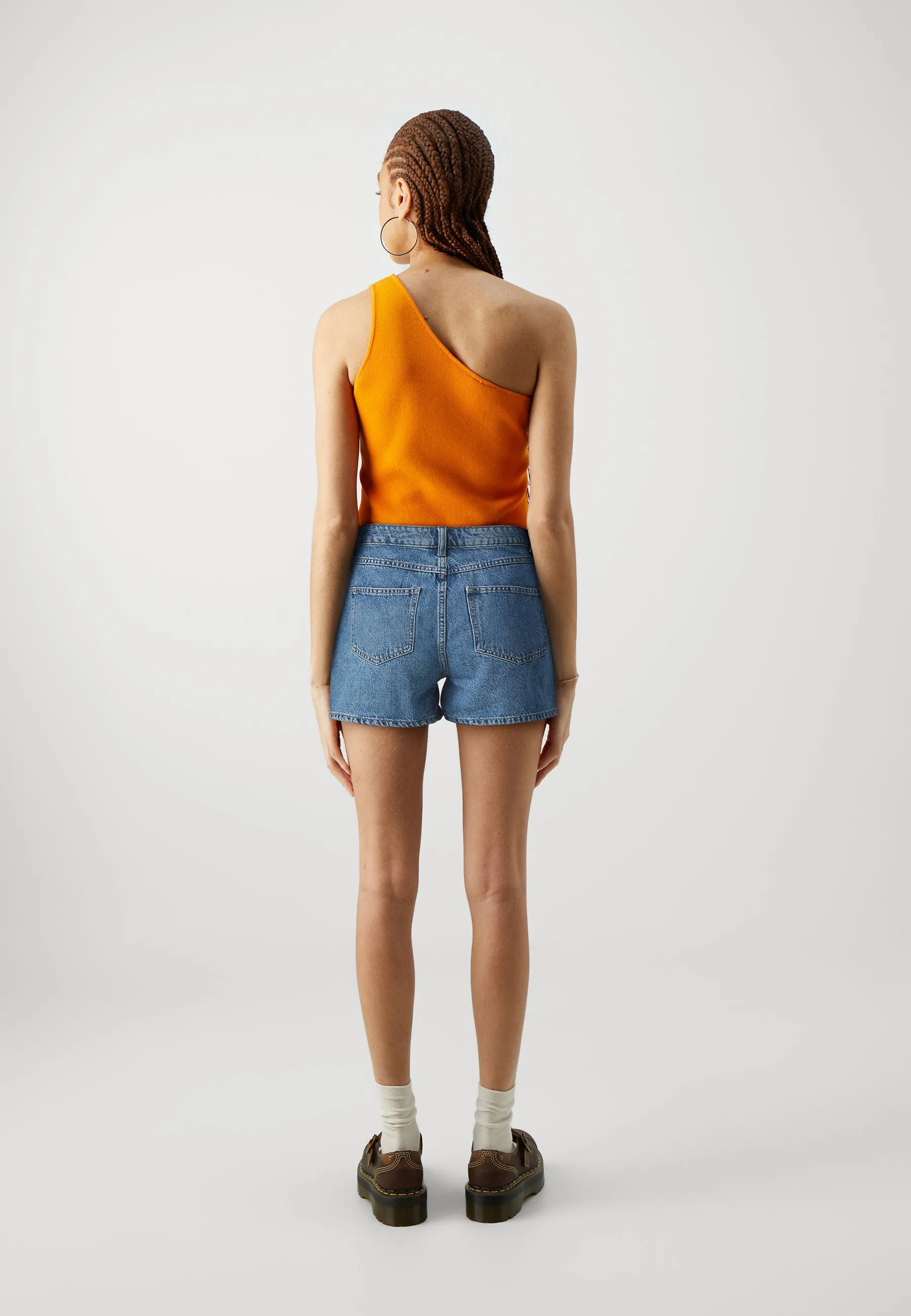 RHINESTONE - Shorts di jeans