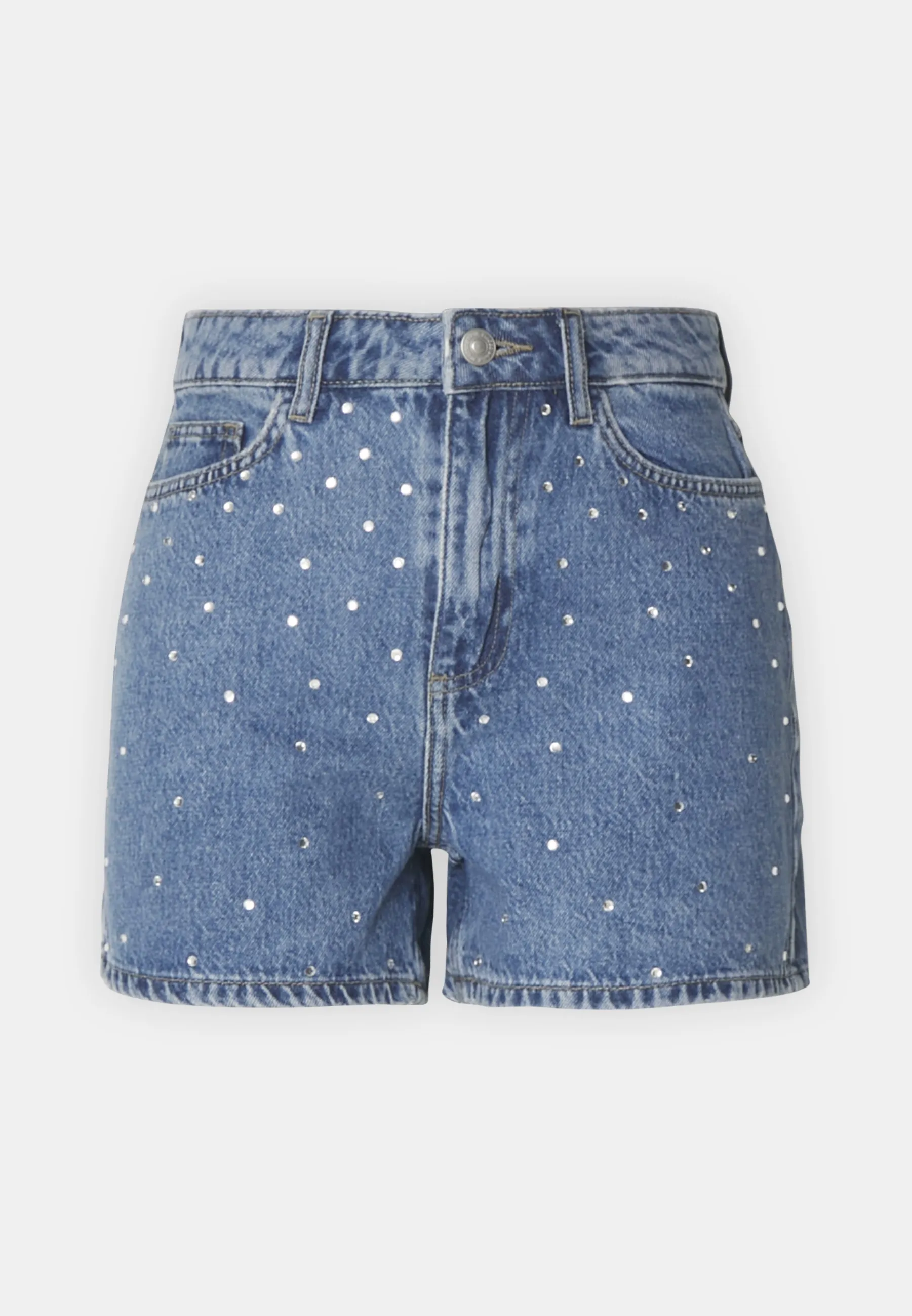 RHINESTONE - Shorts di jeans