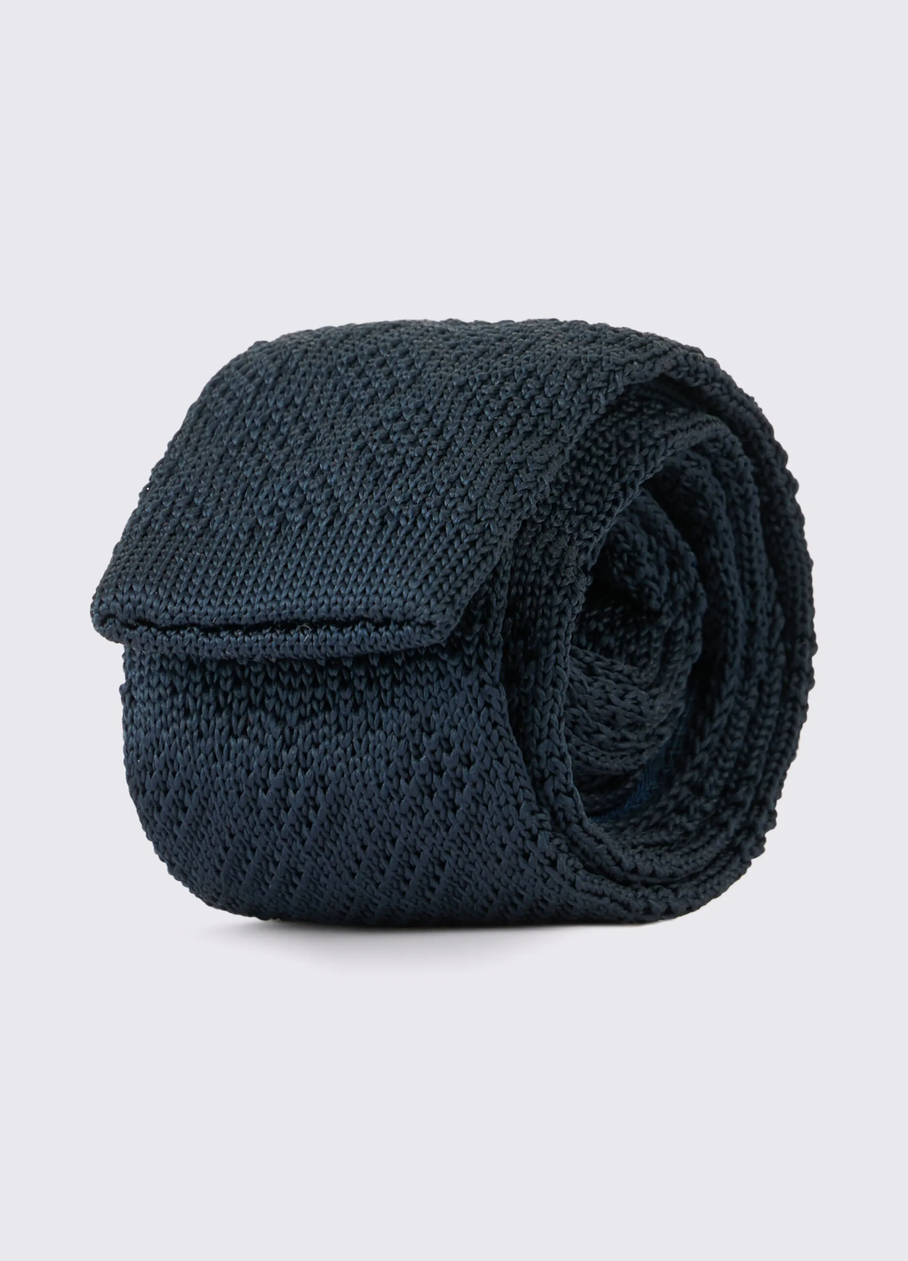 RUMFORD  Cravatta slim in maglia uomo