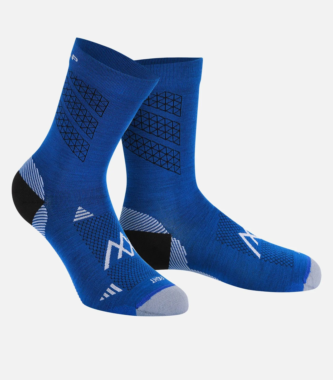 RUN HIGH Calze da Trail Running in Lana Merino