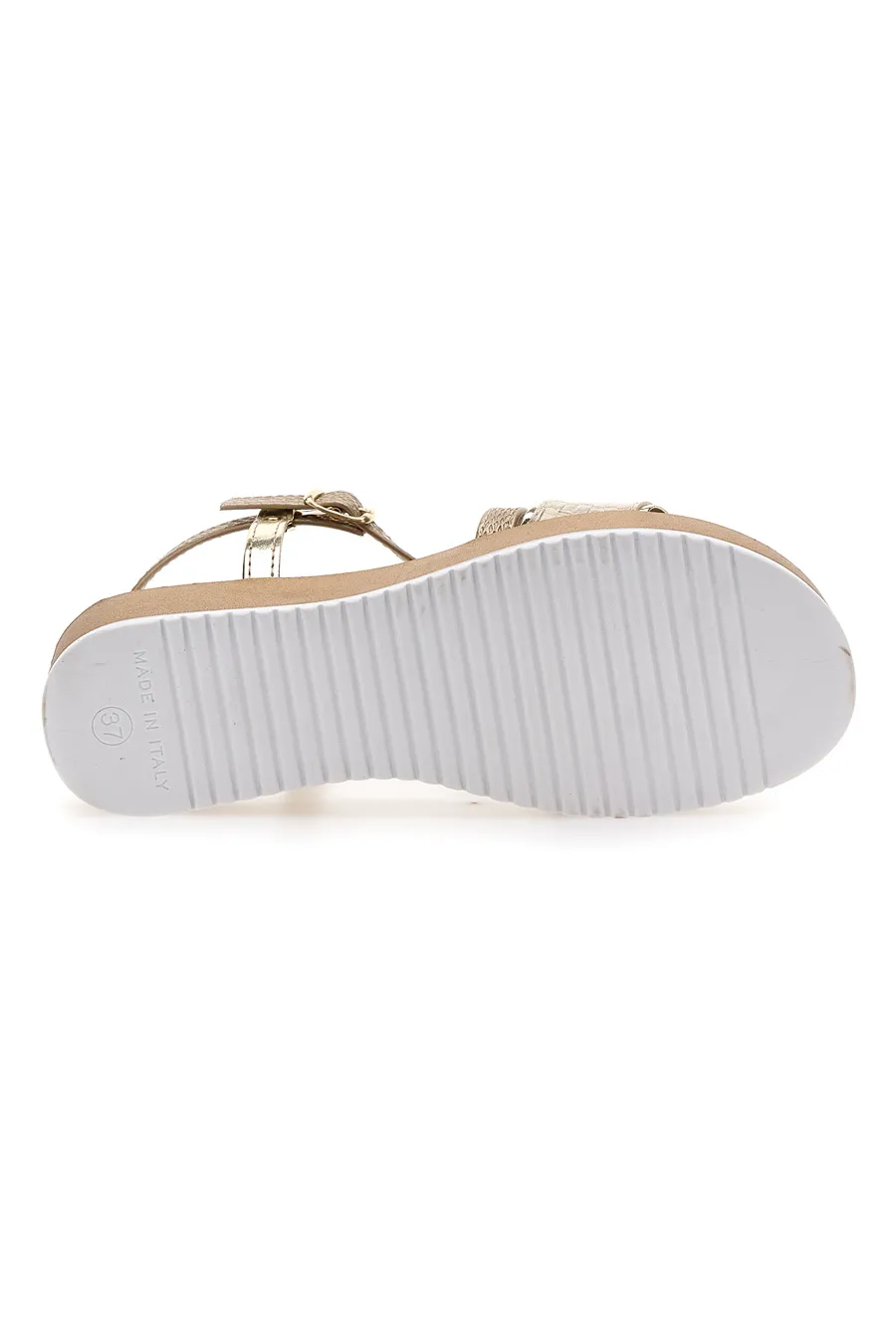 Sandali Gold Estivi Made in Italy Mio Tempo 4161