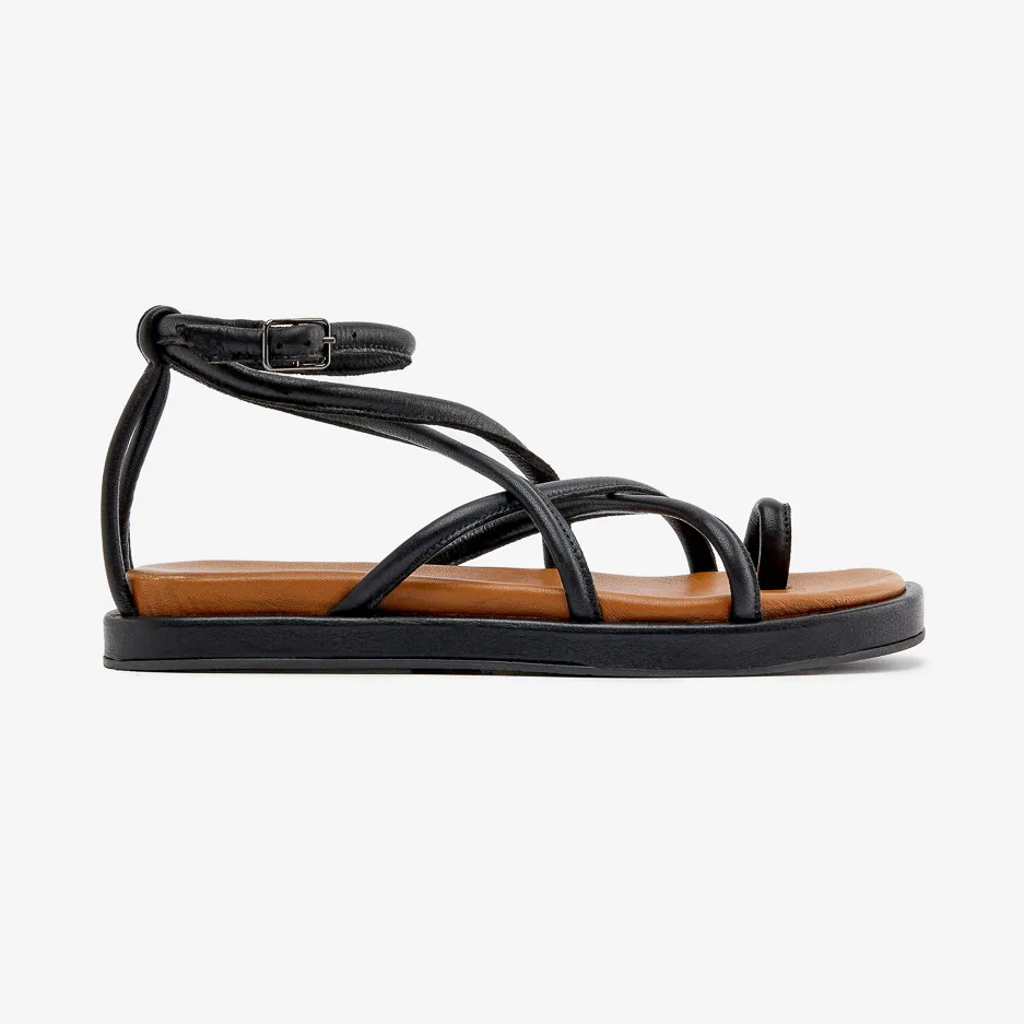 Sandalo Greek Nero