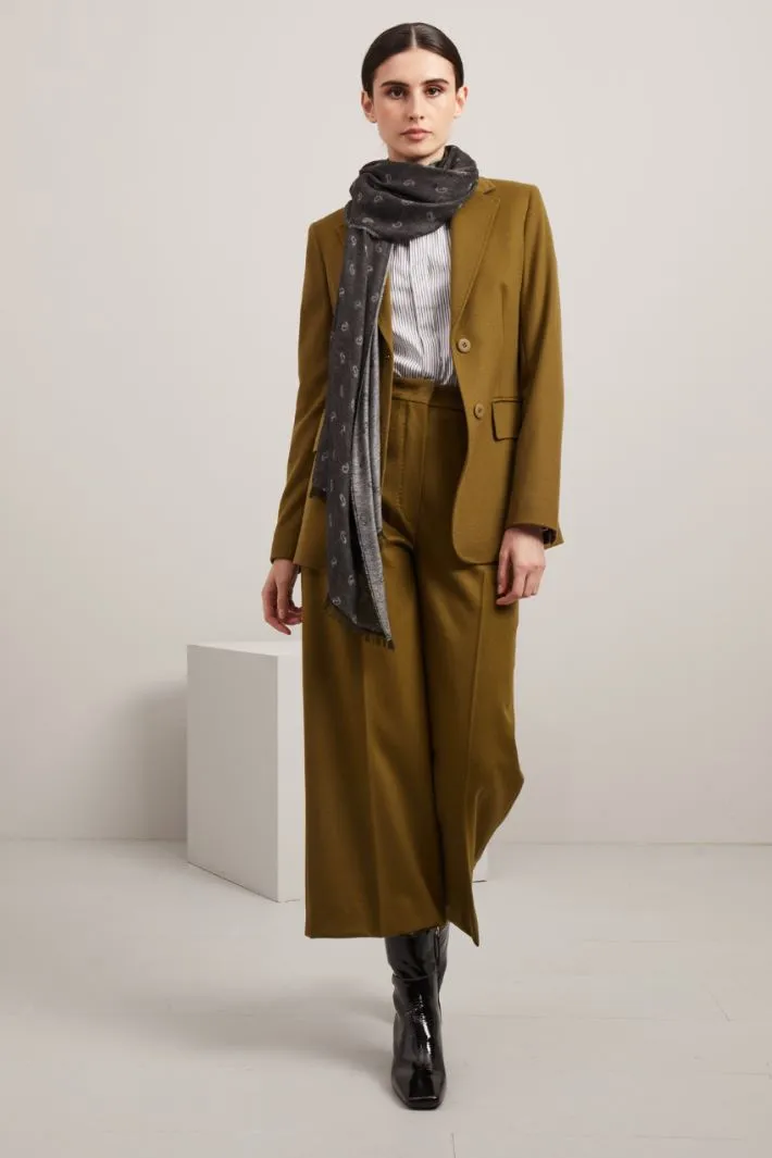 Sciarpa in tela jacquard
