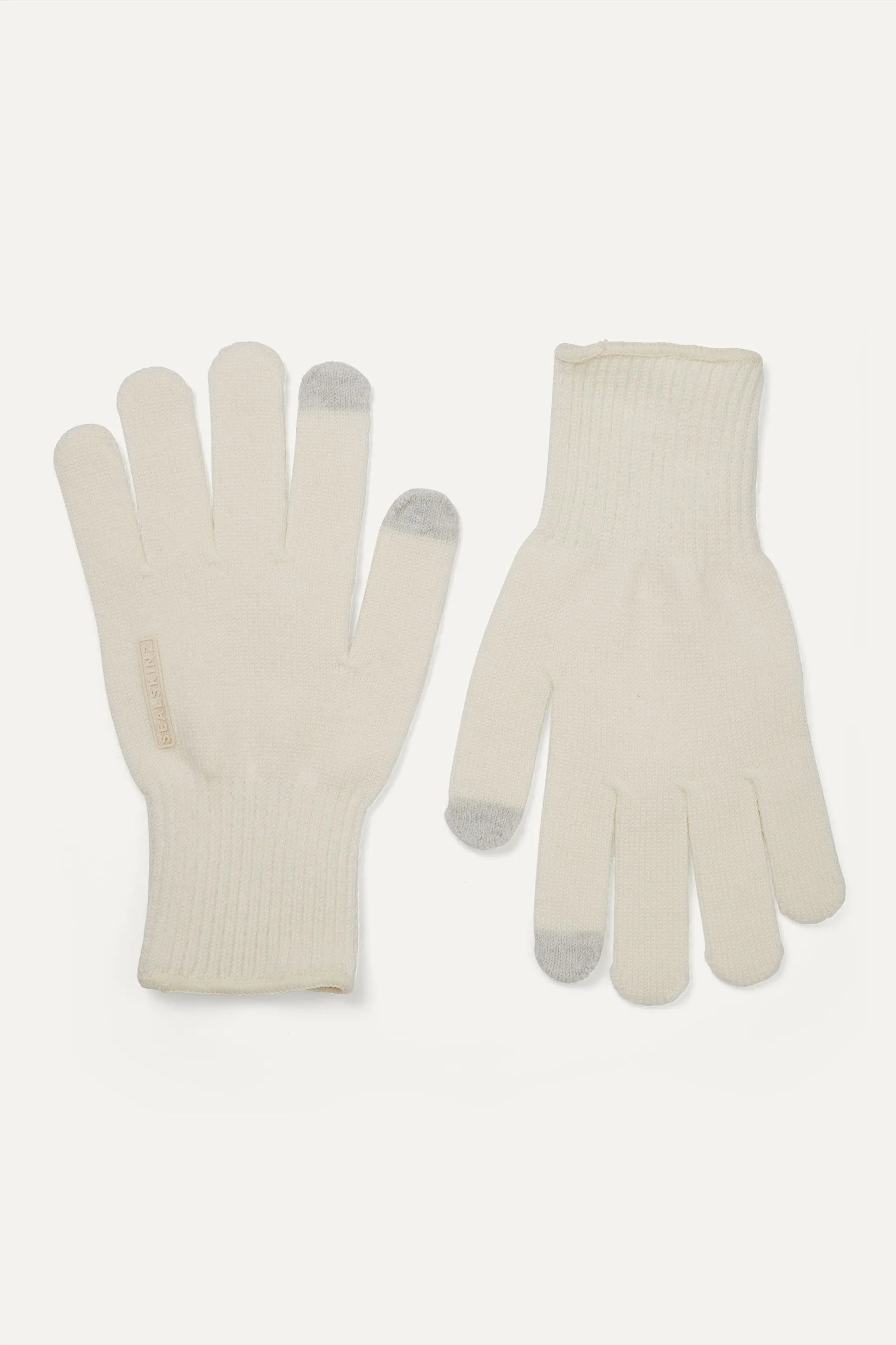 Sealkinz - Cream - Hanworth Solo - Guanti in lana merino