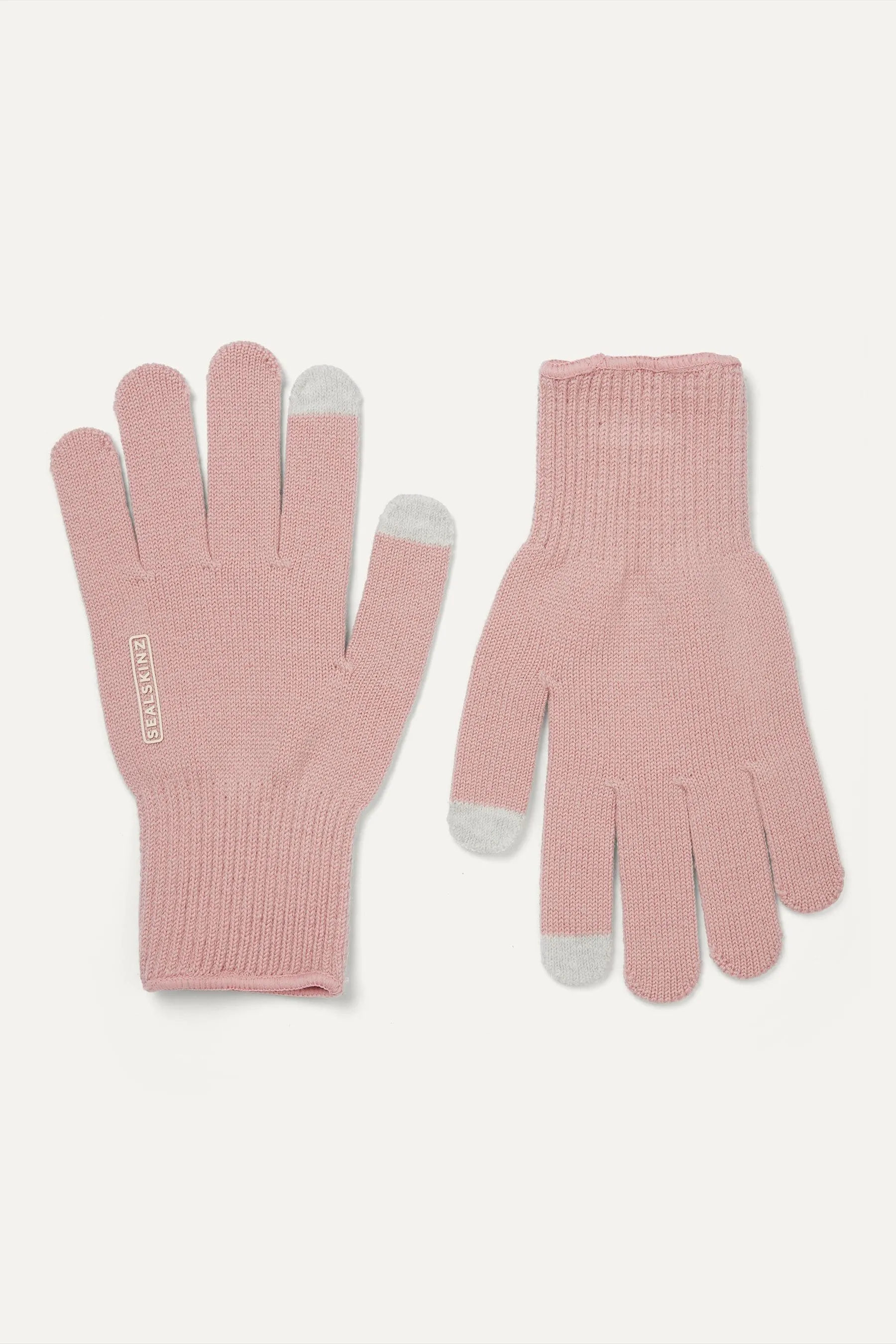 Sealkinz - Rosa - Hanworth Solo - Guanti in lana merino