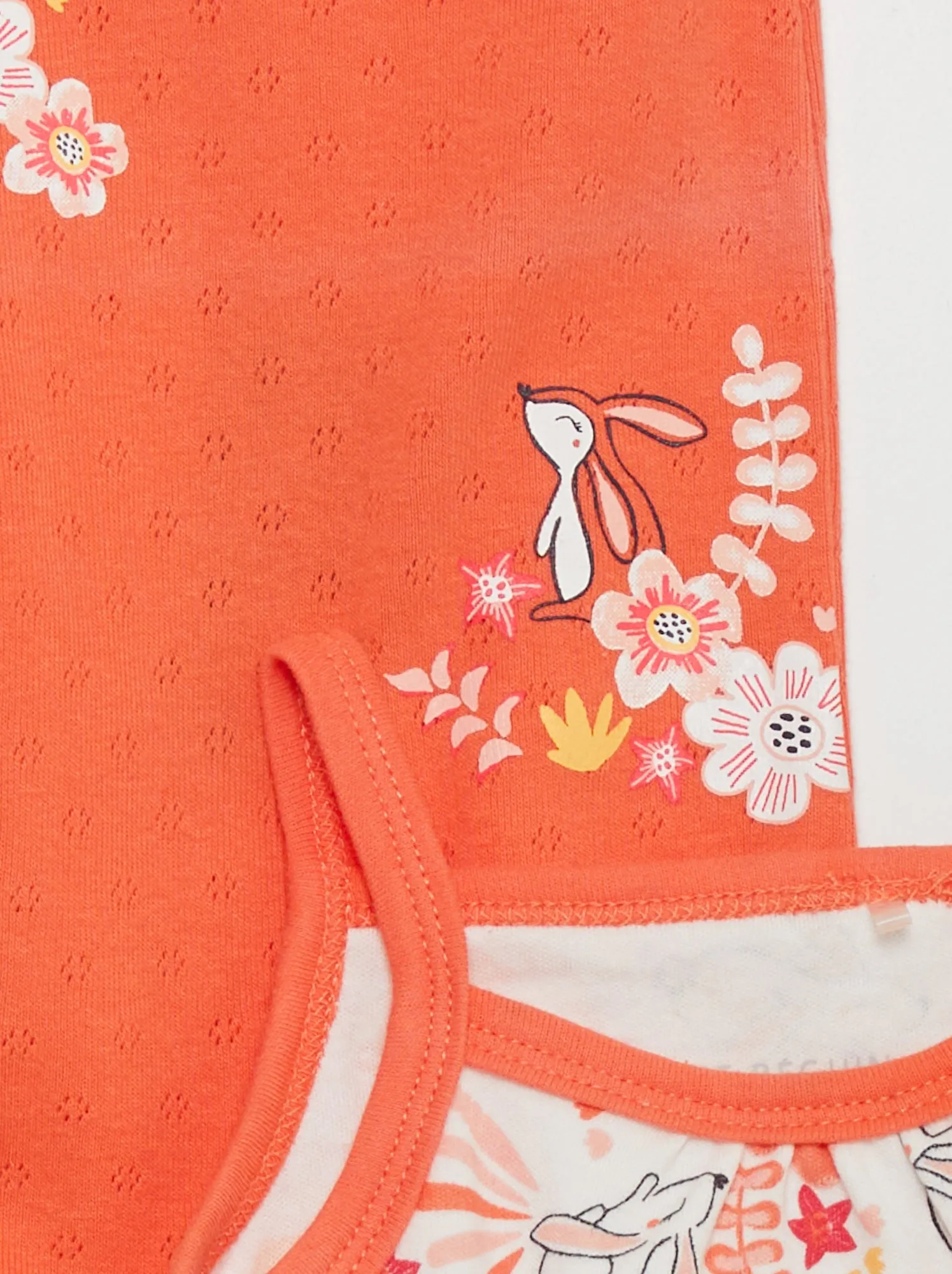 Set di 2 body in jersey 'Petit Beguin' - ROSA