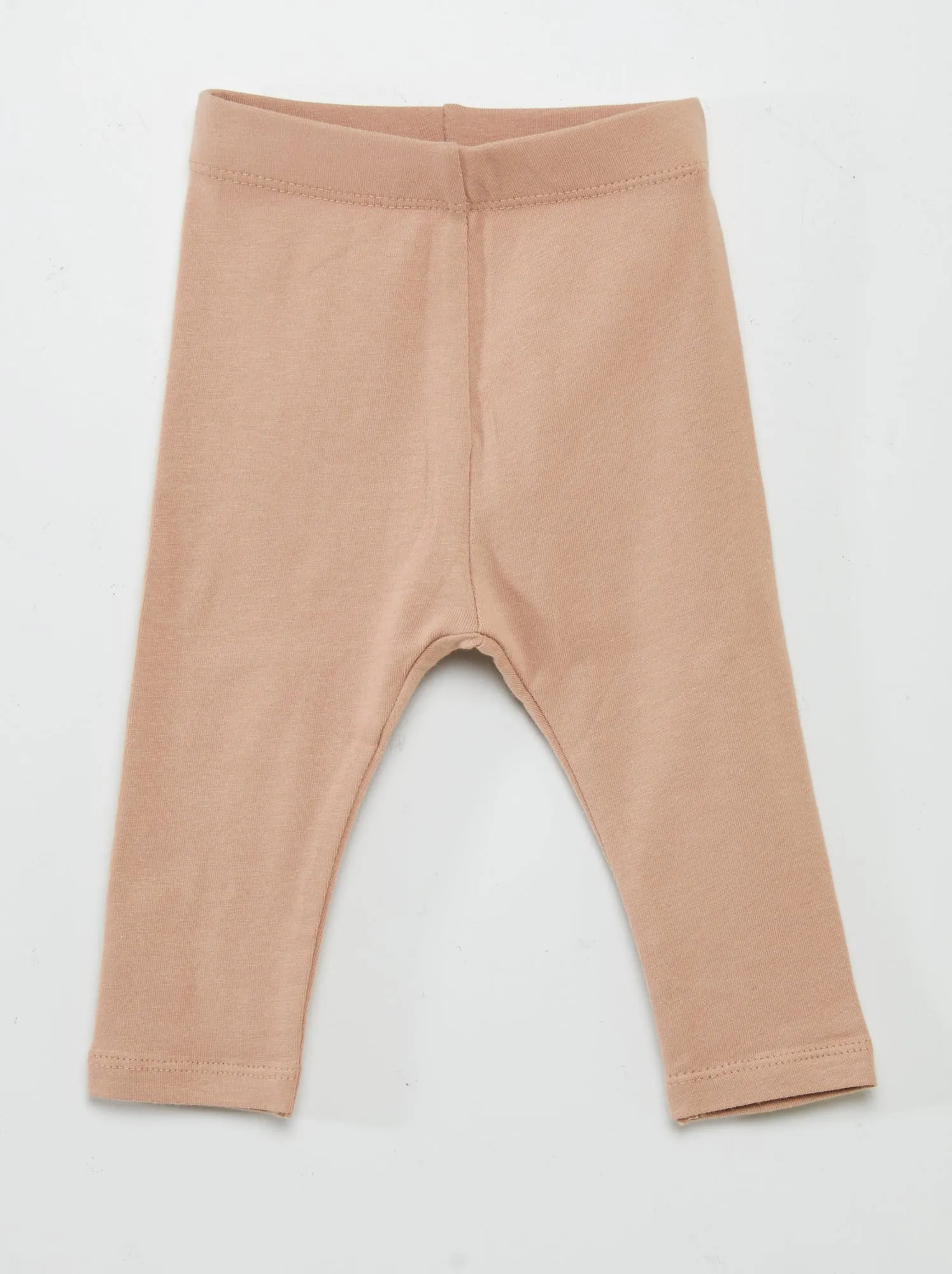 Set di 2 leggings in jersey - BIANCO
