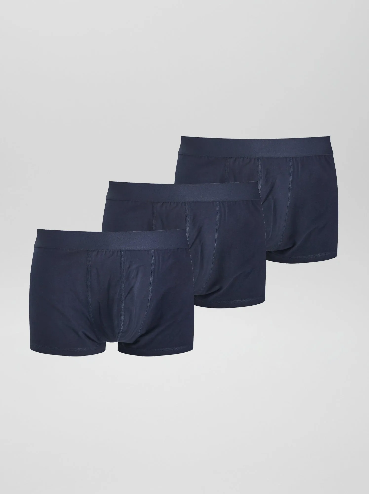 Set di 3 boxer eco-sostenibili size+ - GRIGIO
