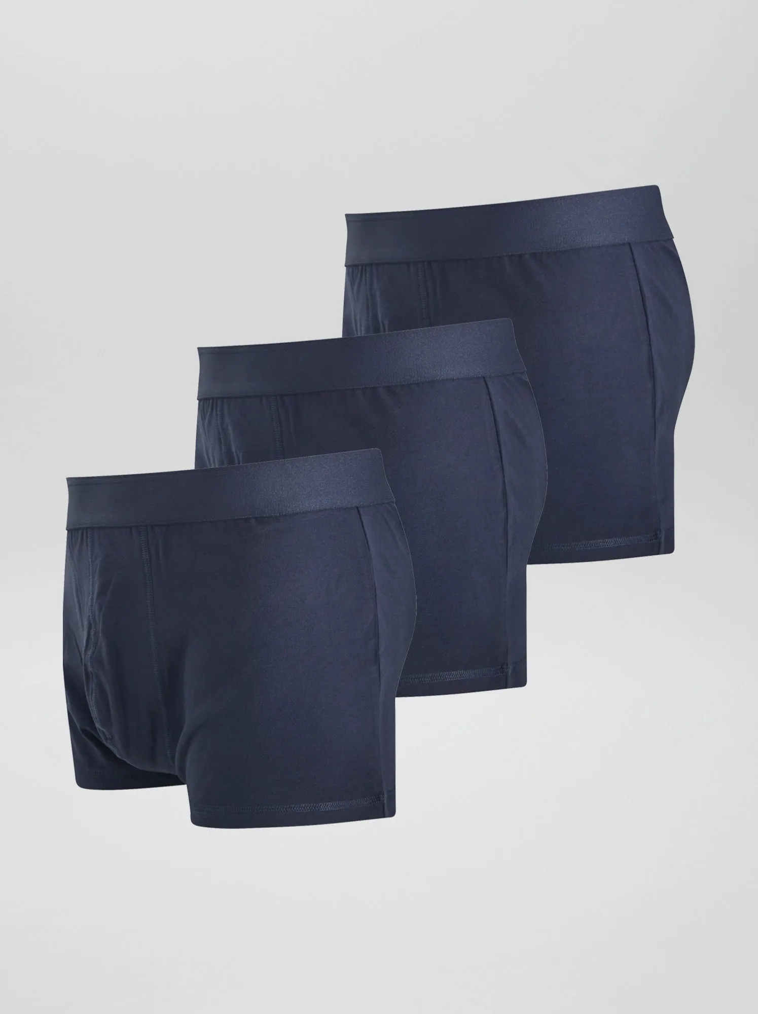 Set di 3 boxer eco-sostenibili size+ - GRIGIO