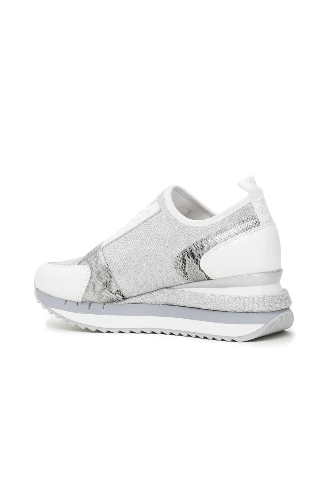 SLIP ON IN TESSUTO TECNICO LUREX Bianco 37