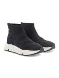 Sneakers Ash KNIT in tessuto nero