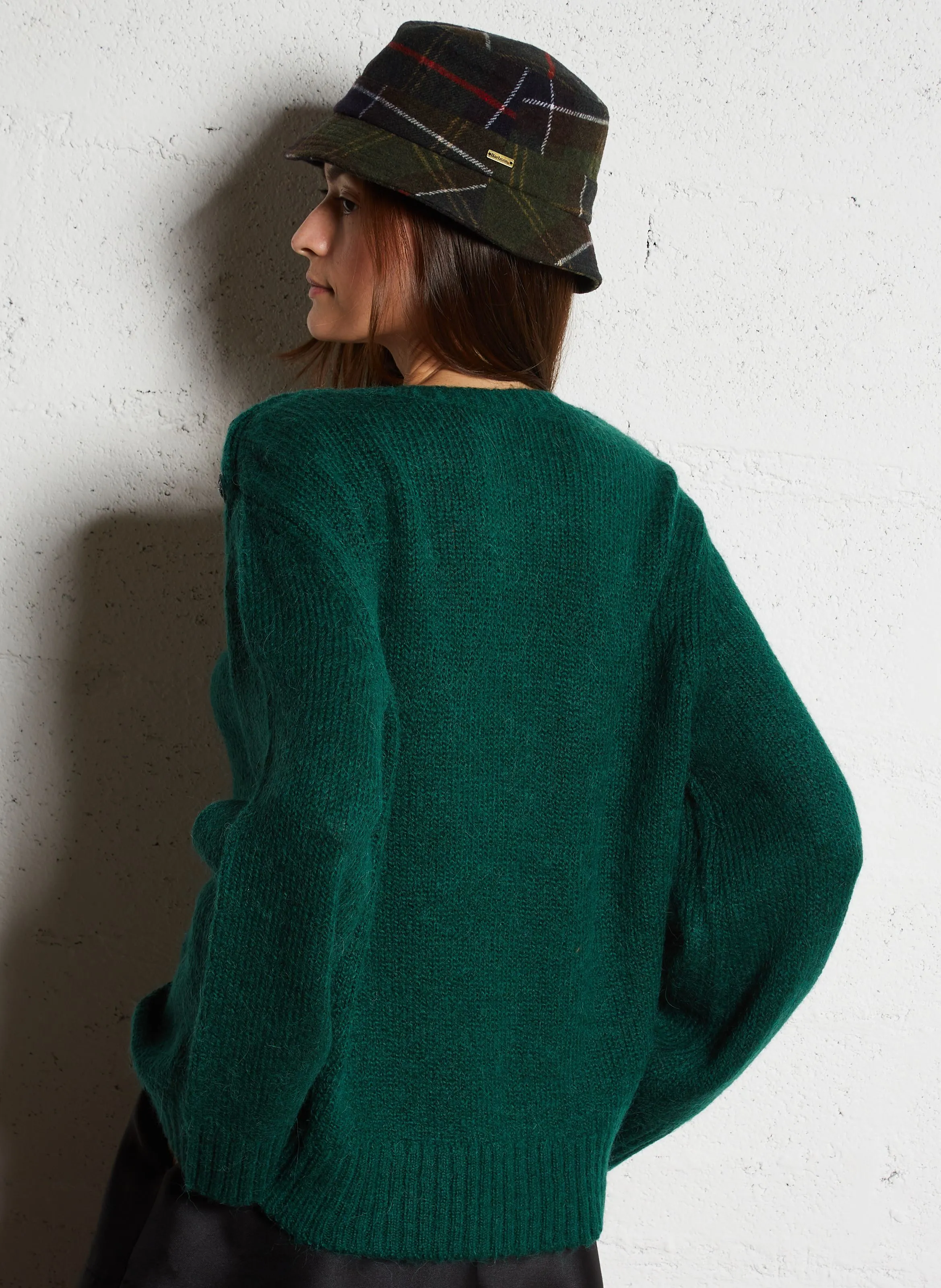  STELLA FOREST   LLIONA - Maglione scollo tondo dritto in maglia | Verde