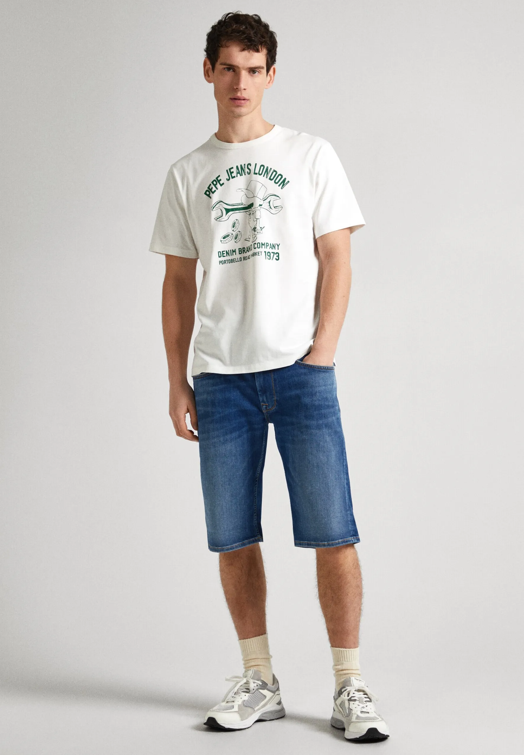 STRAIGHT  - Shorts di jeans