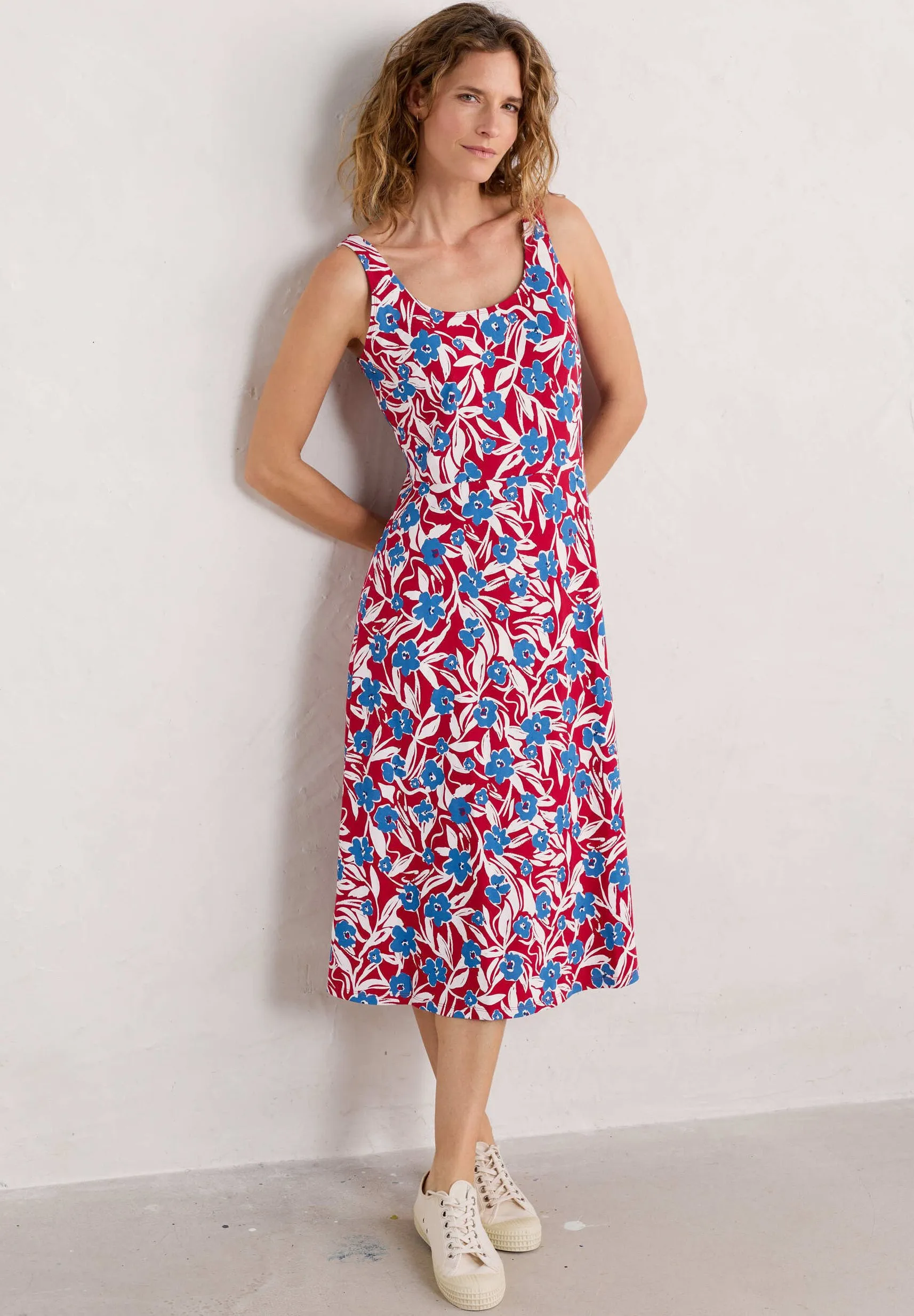 SUN GLEAM MIDI - Vestito di maglina
