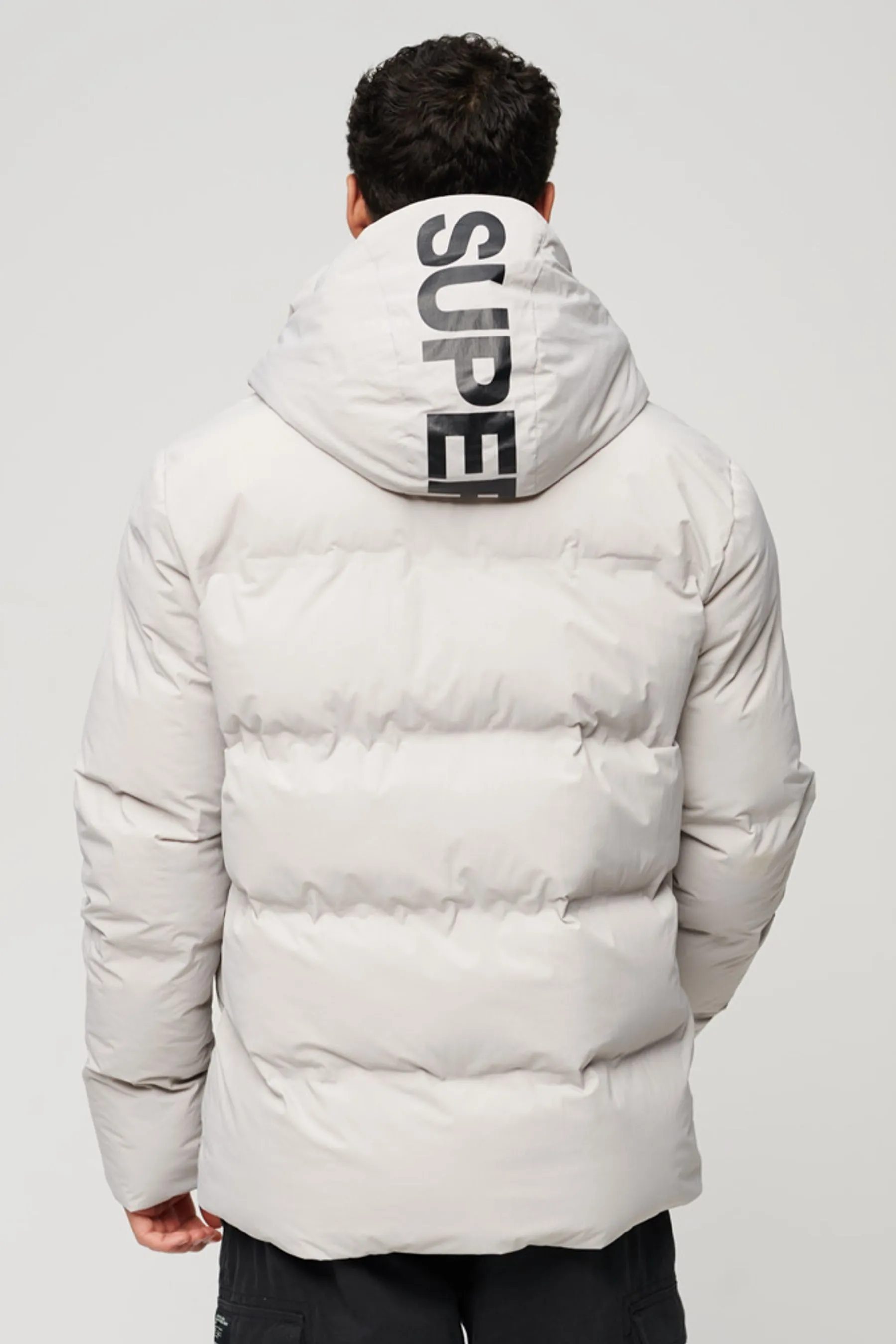 Superdry Con cappuccio - Giacca a sbuffo squadrato
