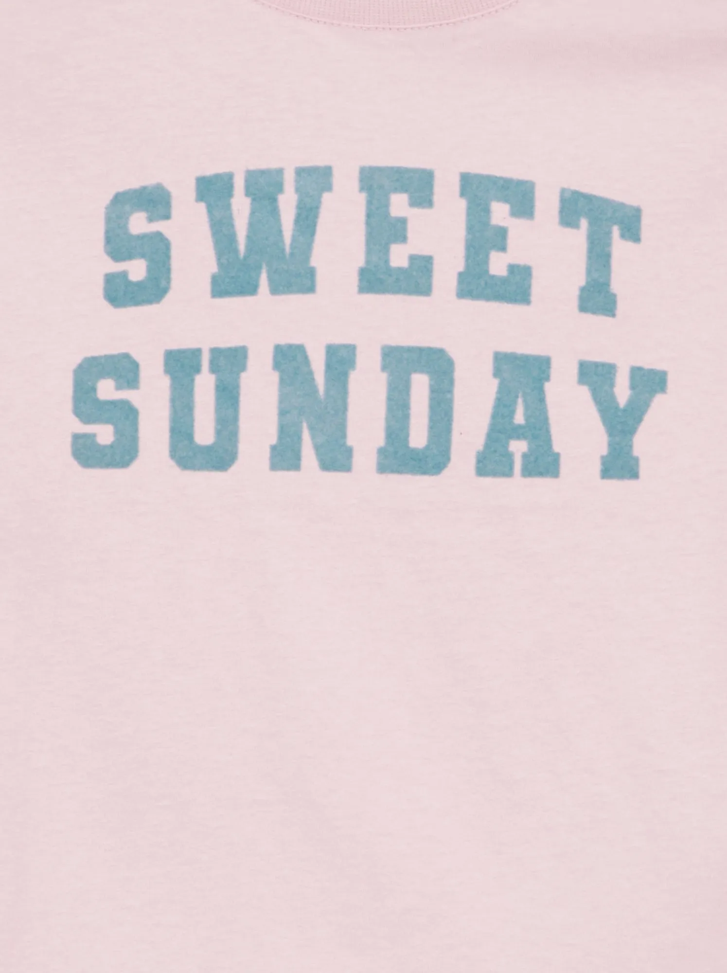 T-shirt adattiva 'Sweet Sunday' - BIANCO