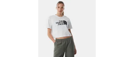 T-shirt Donna Easy Cropped Tee THE NORTH FACE Bianco