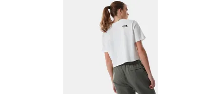 T-shirt Donna Easy Cropped Tee THE NORTH FACE Bianco