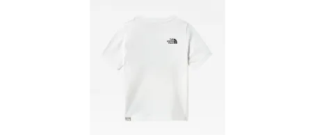 T-shirt  Easy Tee Bambina THE NORTH FACE Bianco