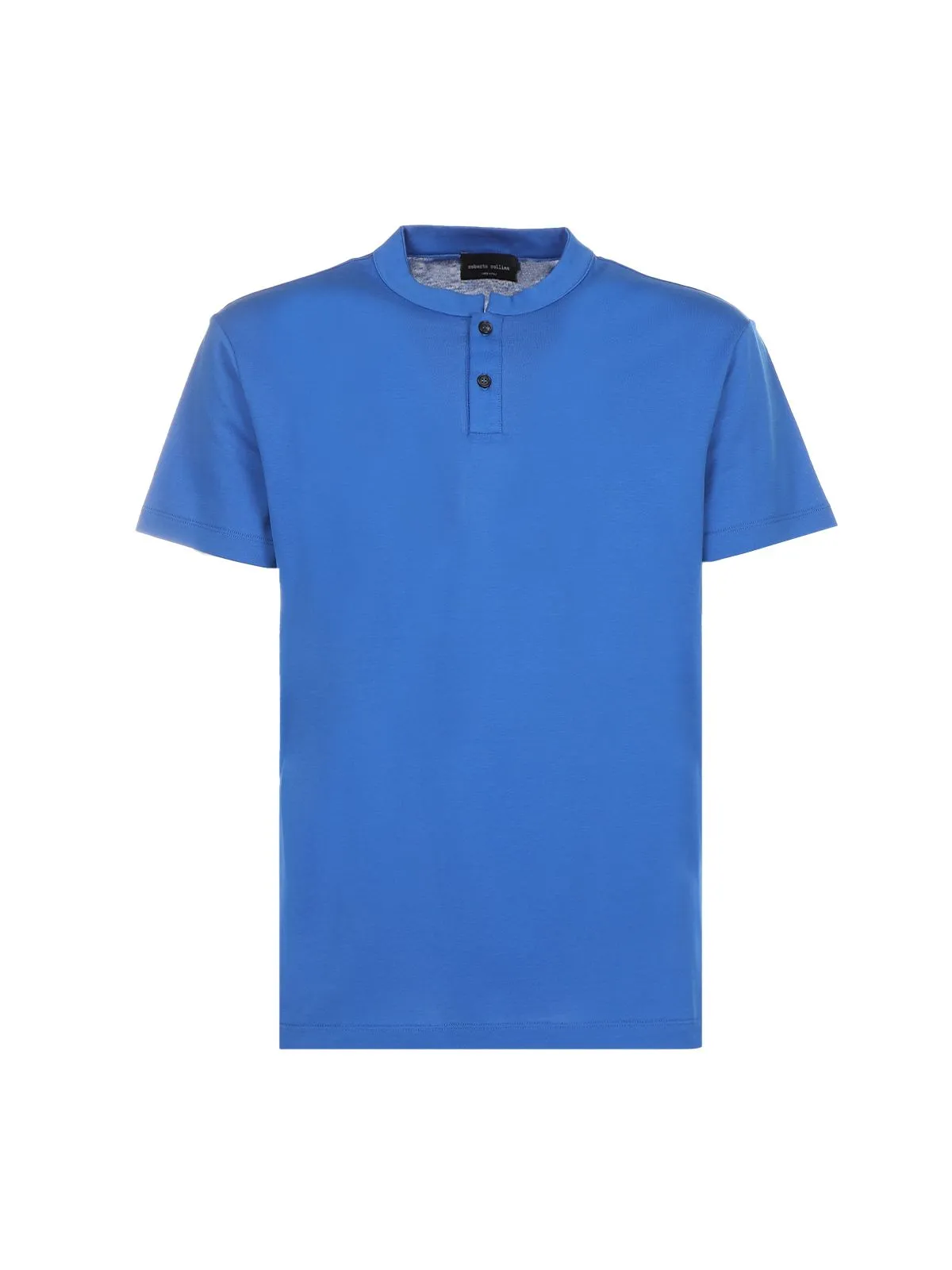 T-SHIRT IN COTONE COBALTO